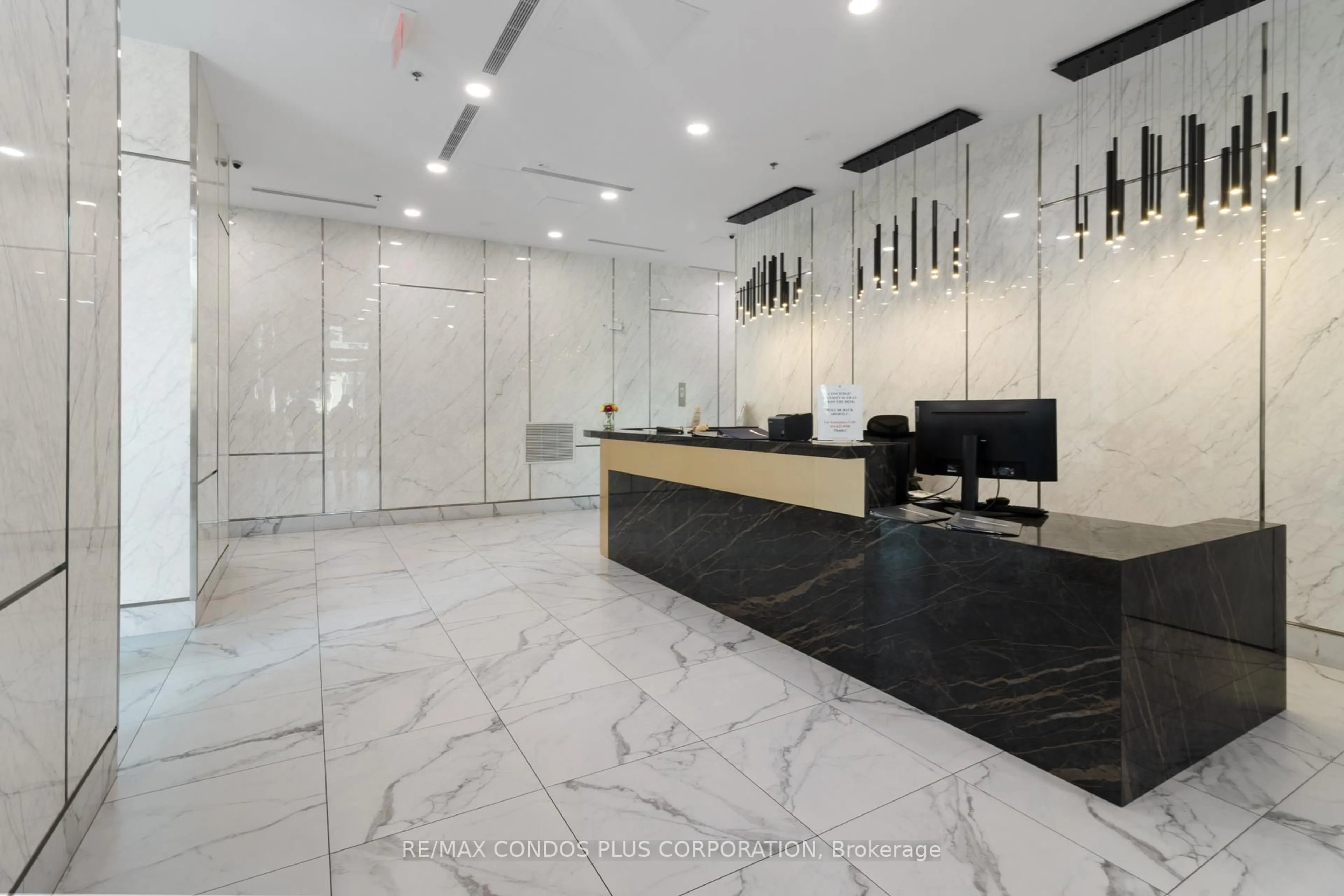Lobby for 3 Navy Wharf Crt #2205, Toronto Ontario M5V 3V1