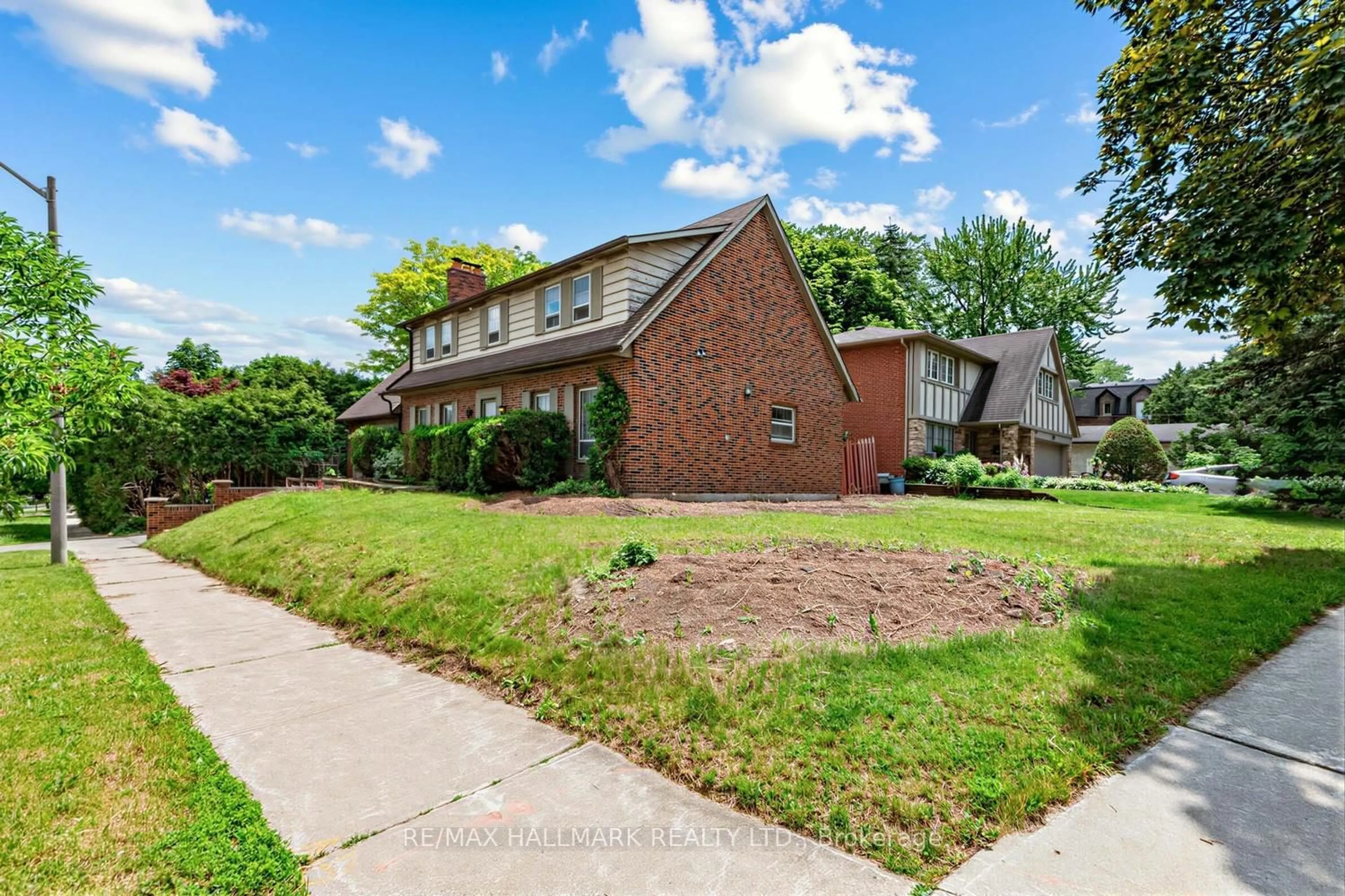 Home with brick exterior material, street for 691 Conacher Dr, Toronto Ontario M2M 3N4
