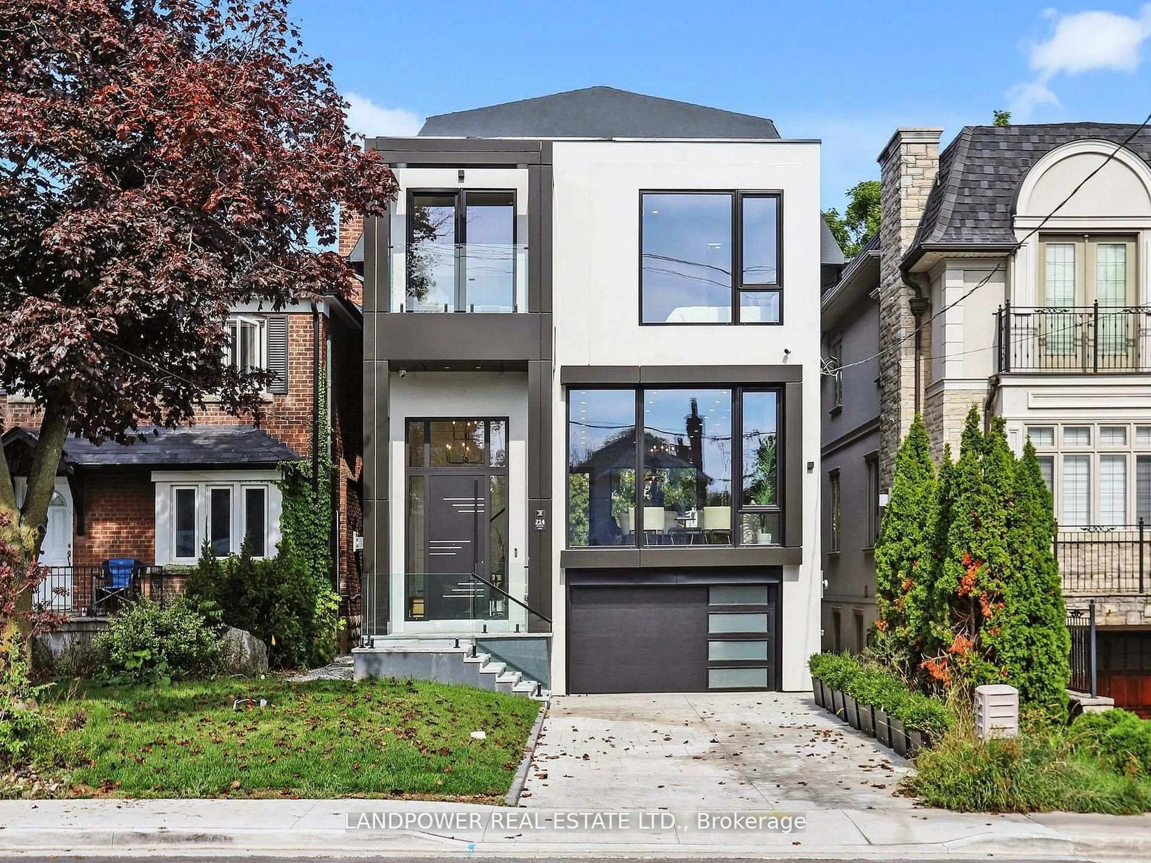 Home with brick exterior material, street for 214 Brooke Ave, Toronto Ontario M5M 2K6