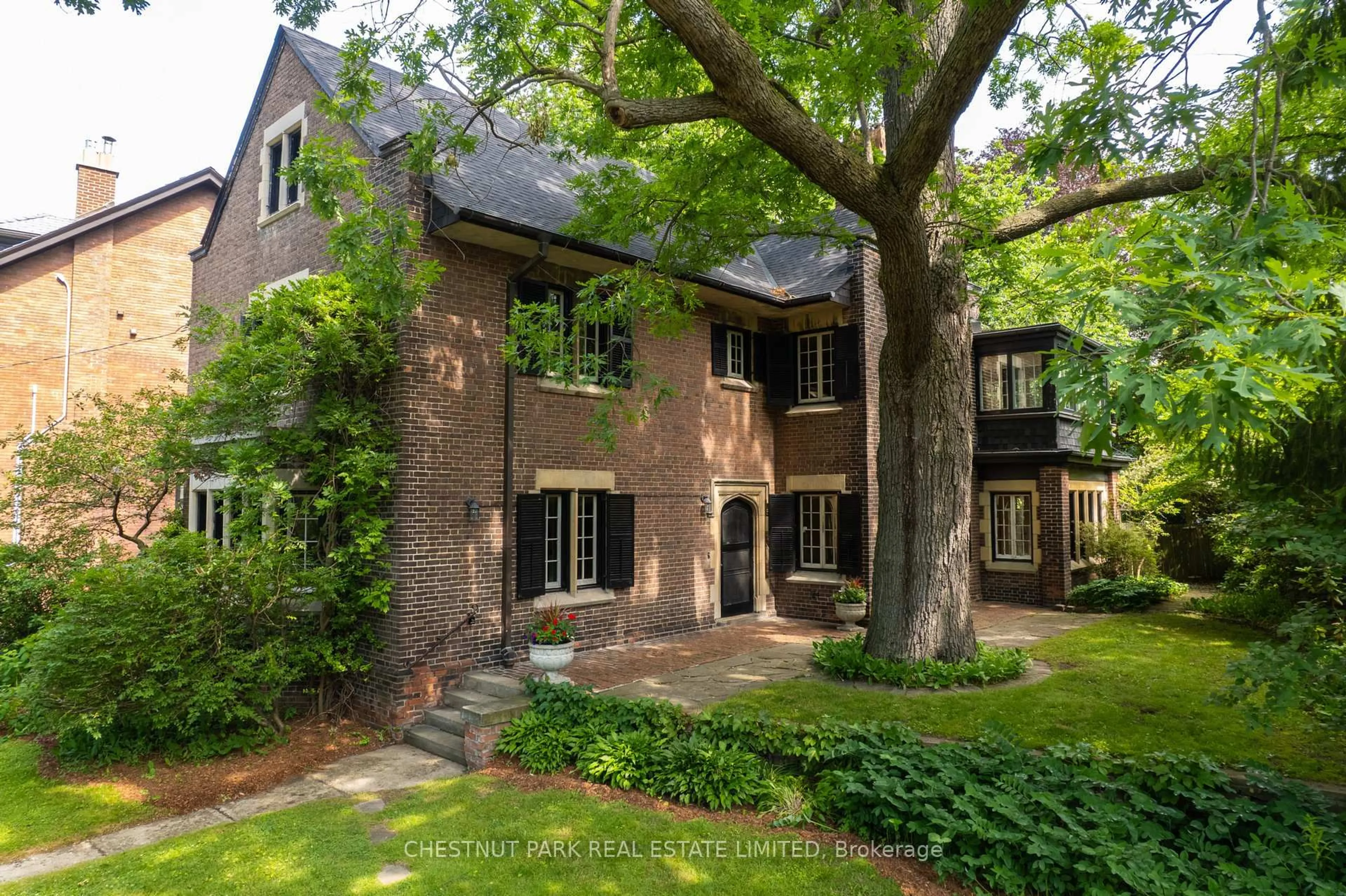 Home with brick exterior material, street for 24 Castle Frank Cres, Toronto Ontario M4W 3A3