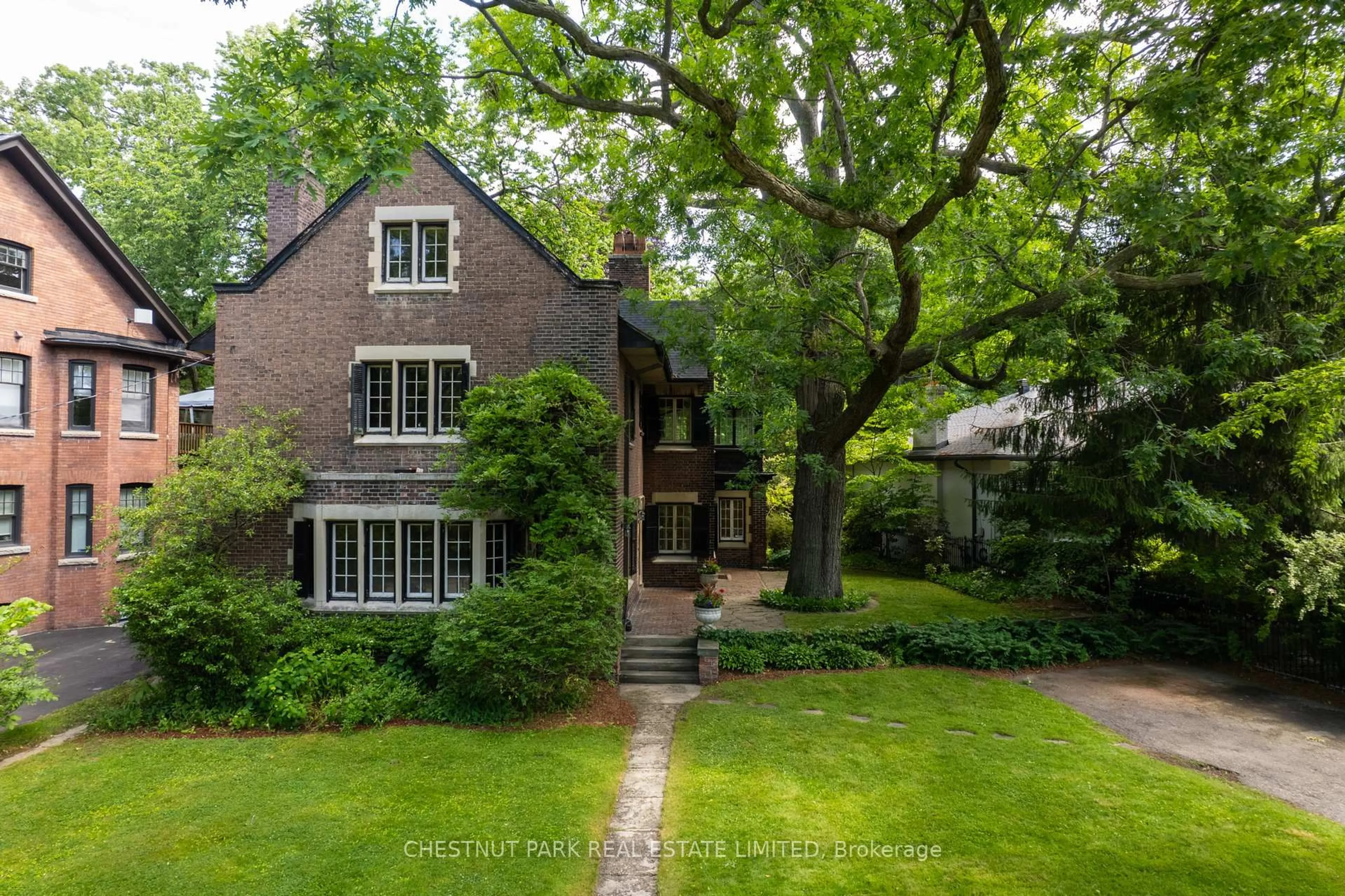 Home with brick exterior material, street for 24 Castle Frank Cres, Toronto Ontario M4W 3A3
