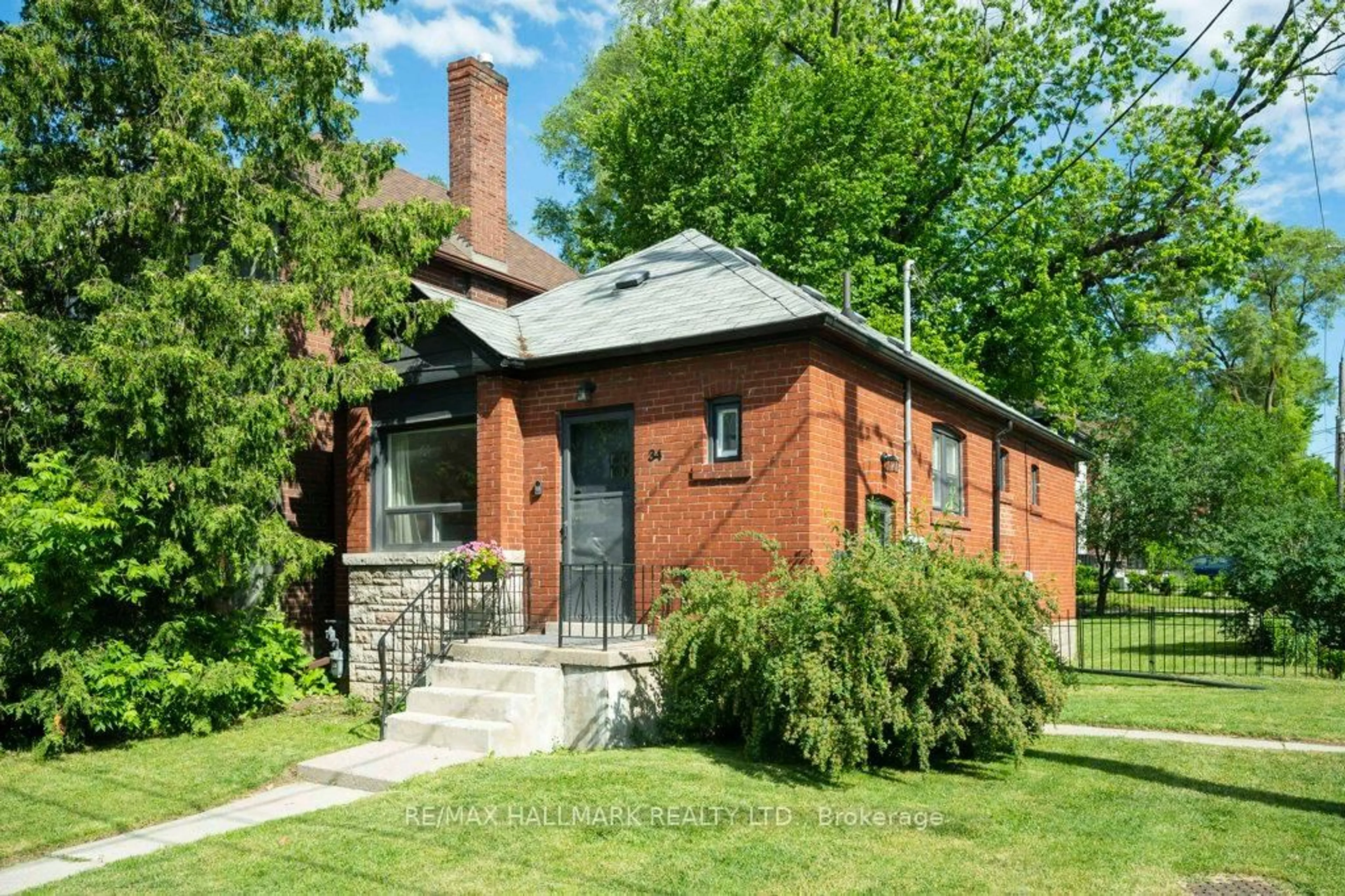 Home with brick exterior material, street for 34 Gloucester Grve, Toronto Ontario M6C 2A1