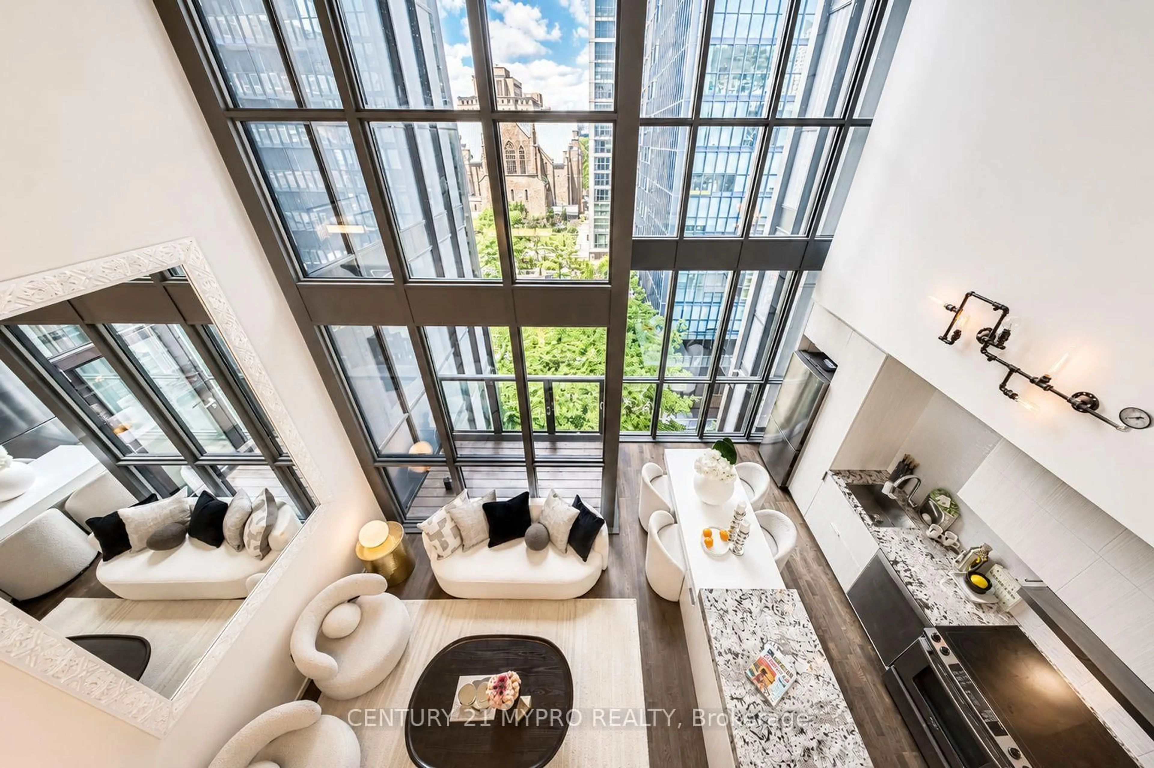 Contemporary bathroom, ceramic/tile floor for 101 Charles St #811, Toronto Ontario M4Y 1V2