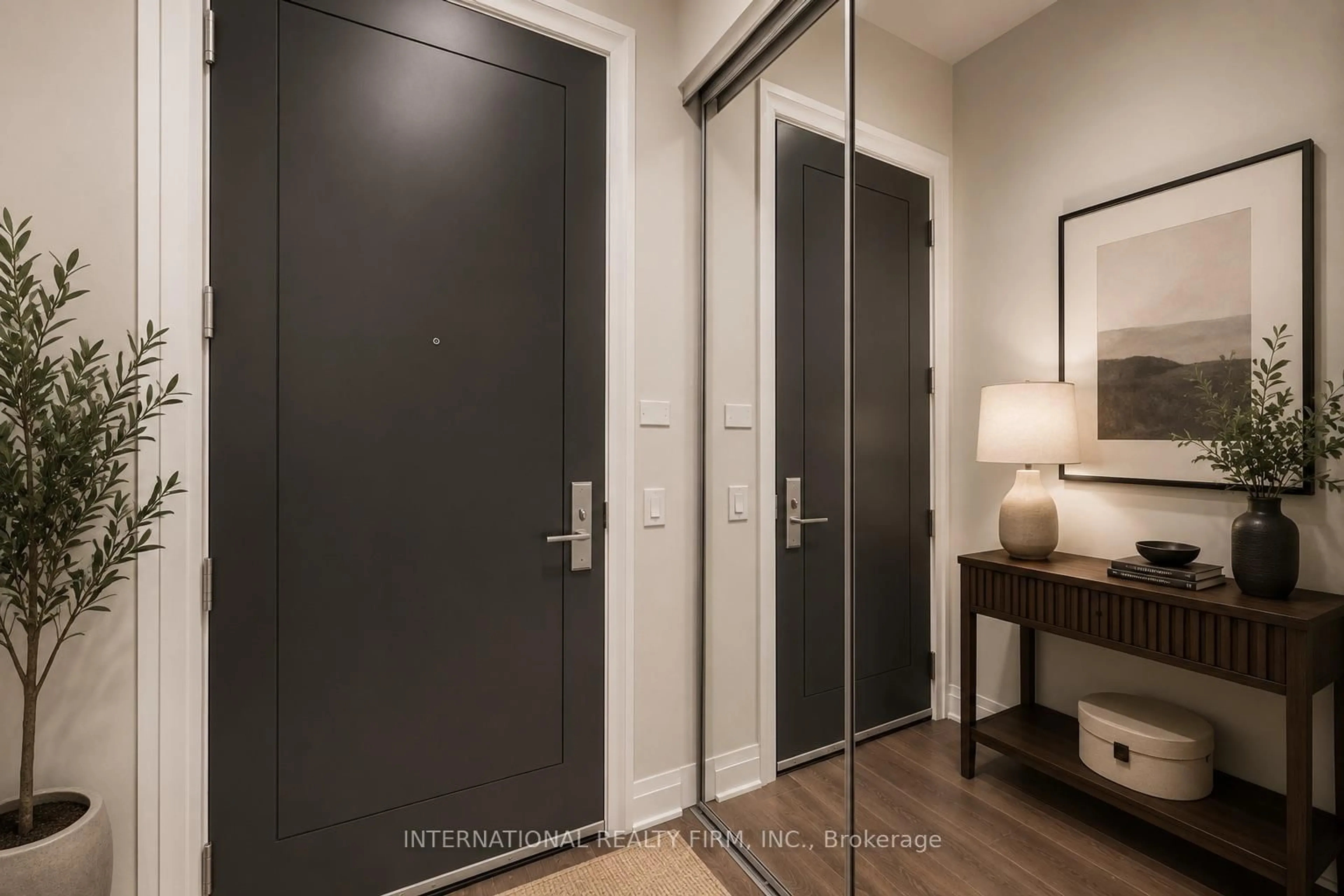 Indoor entryway for 33 Frederick Todd Way #207, Toronto Ontario M4G 0C9