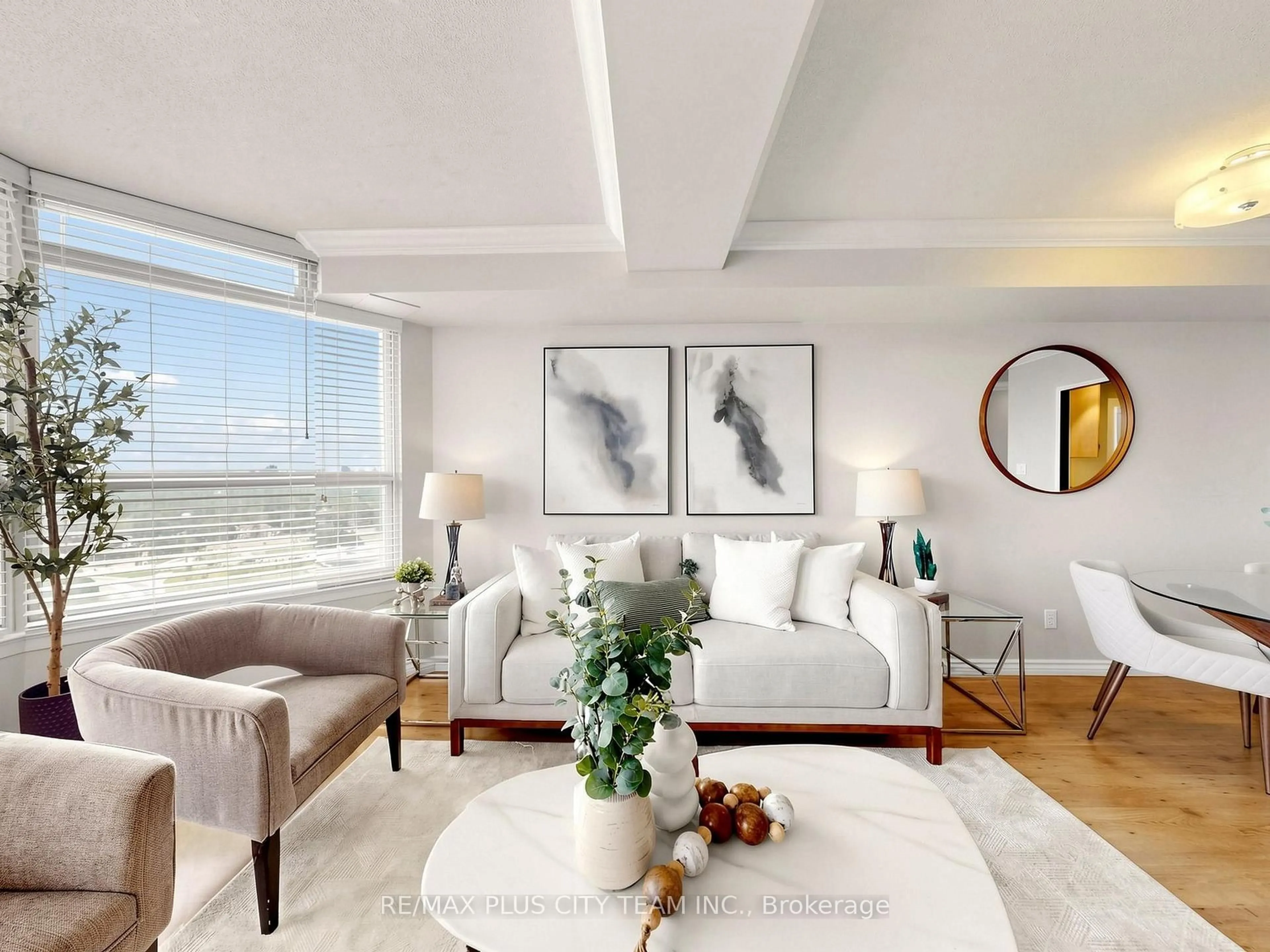Living room with furniture, unknown for 268 Ridley Blvd #1717, Toronto Ontario M5M 4N3