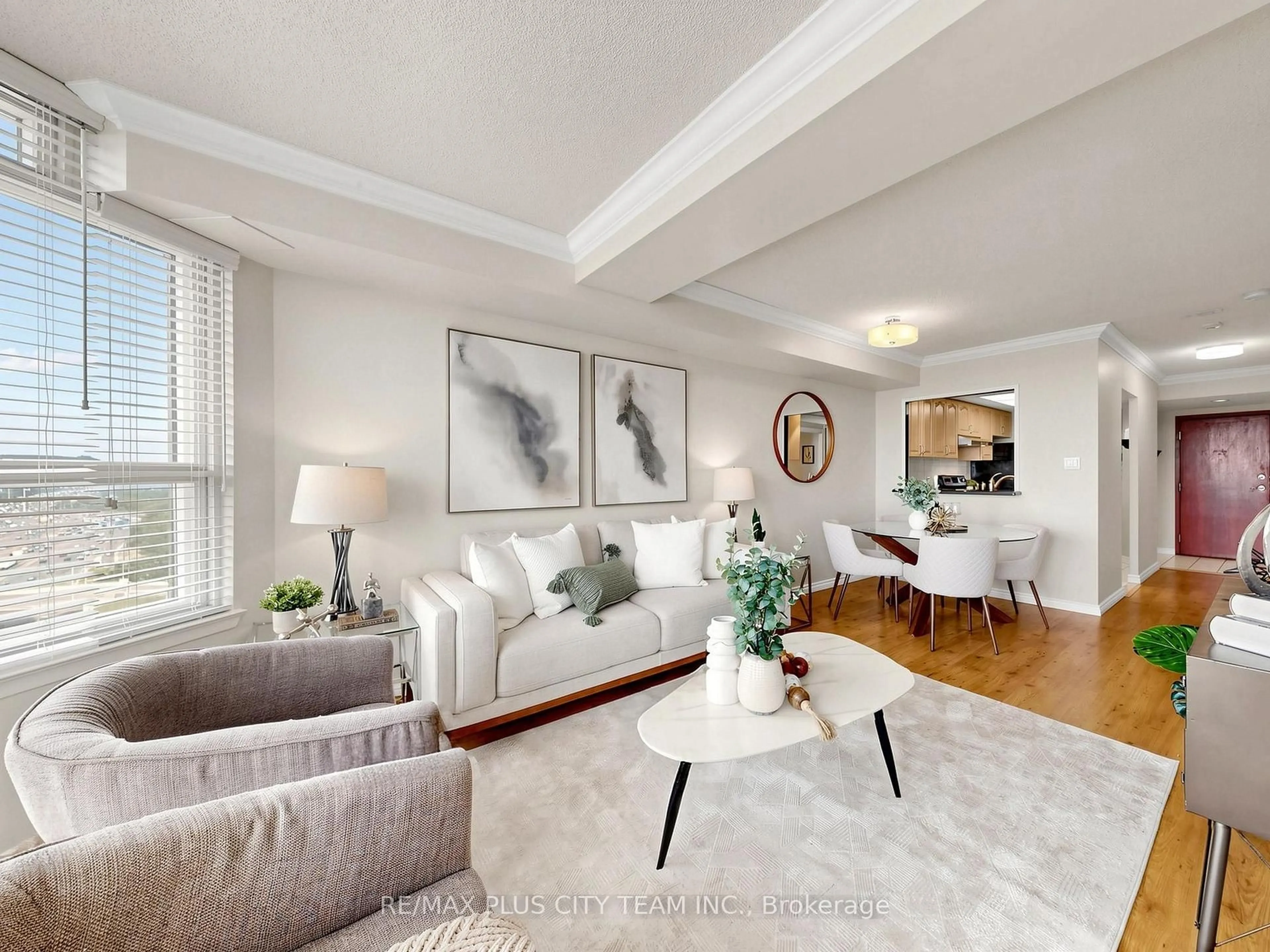 Living room with furniture, unknown for 268 Ridley Blvd #1717, Toronto Ontario M5M 4N3