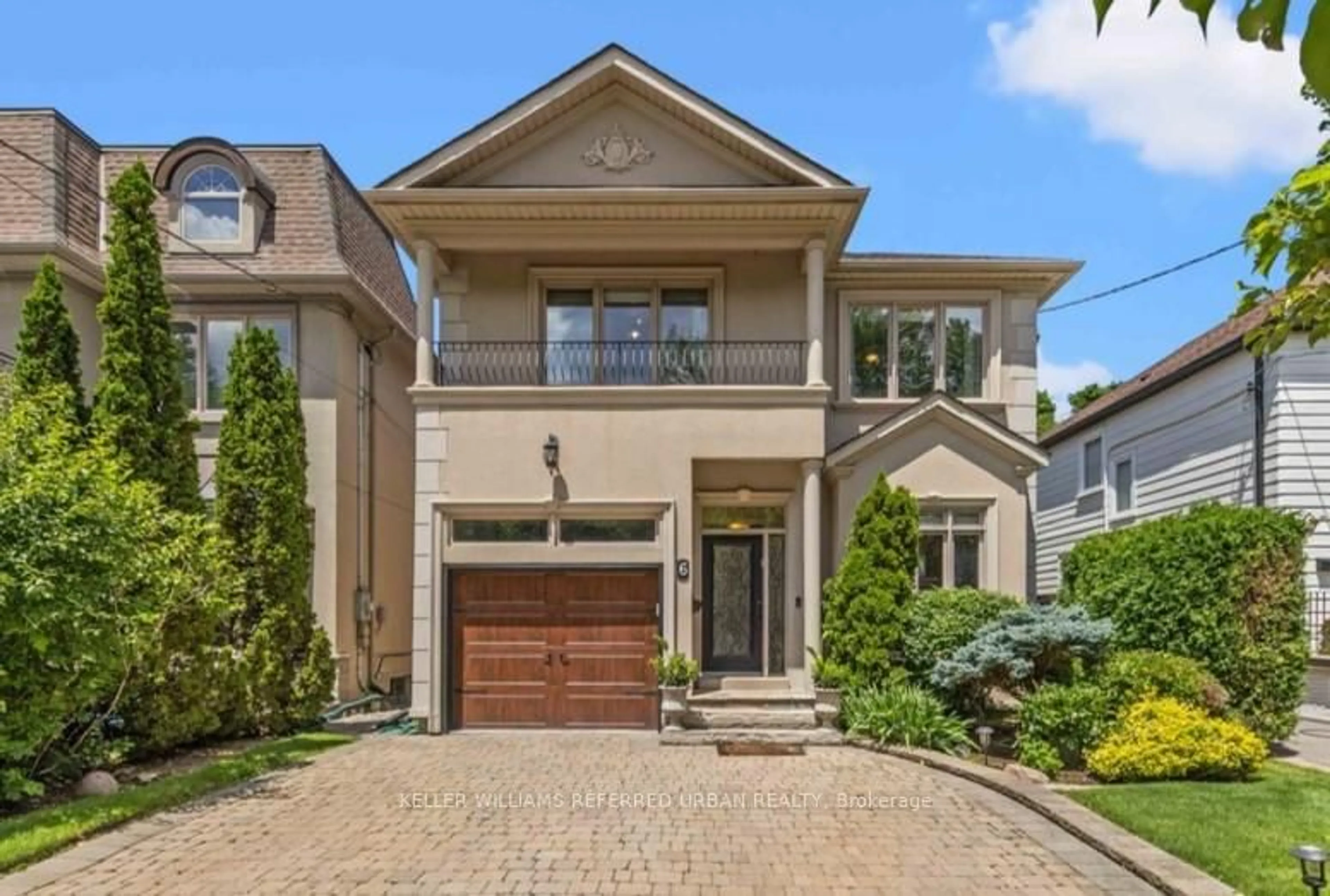 Home with brick exterior material, street for 6 Wentworth Ave, Toronto Ontario M2N 1T6