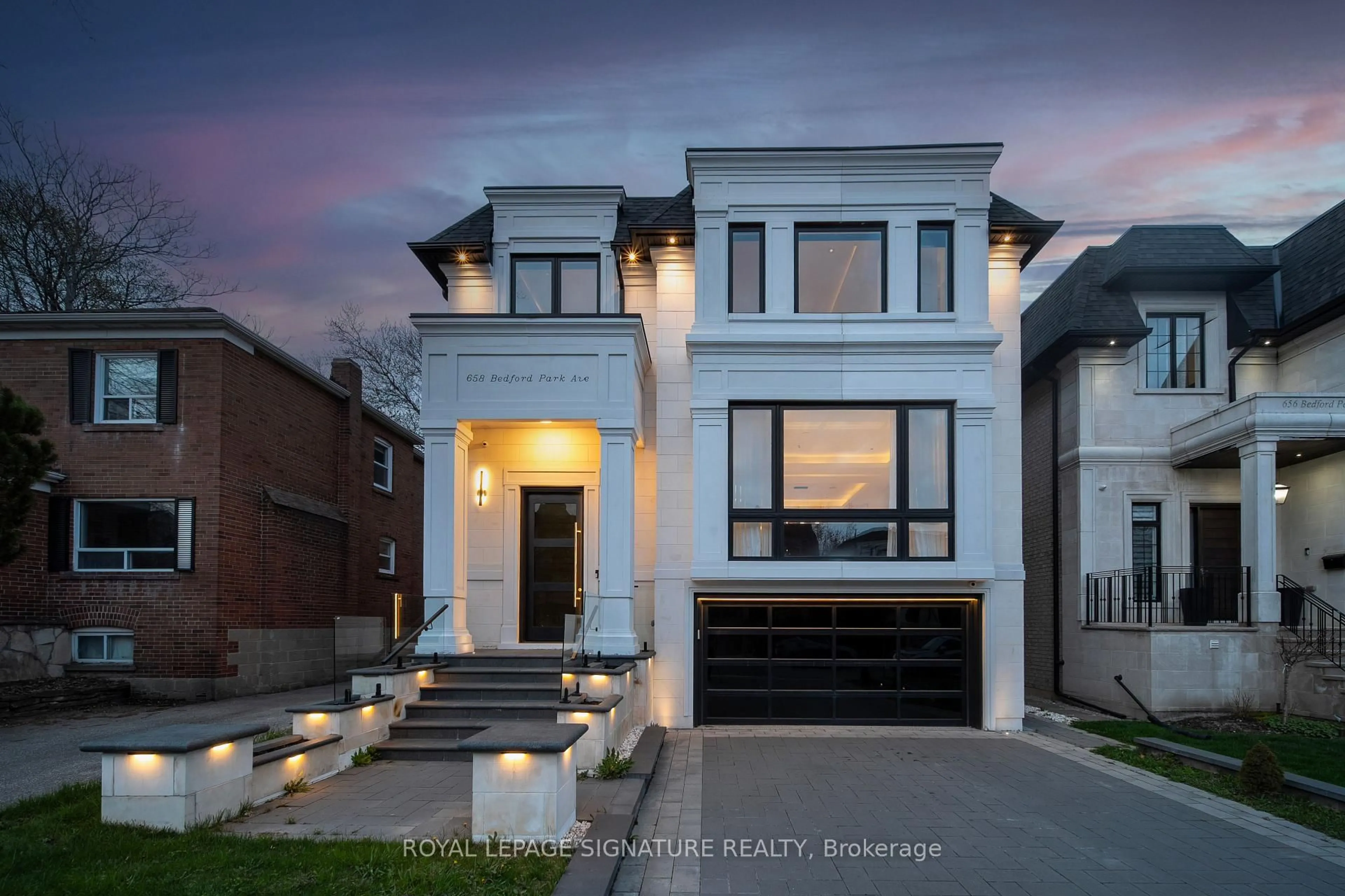 Home with brick exterior material, street for 658 Bedford Pk Ave, Toronto Ontario M5M 1K3