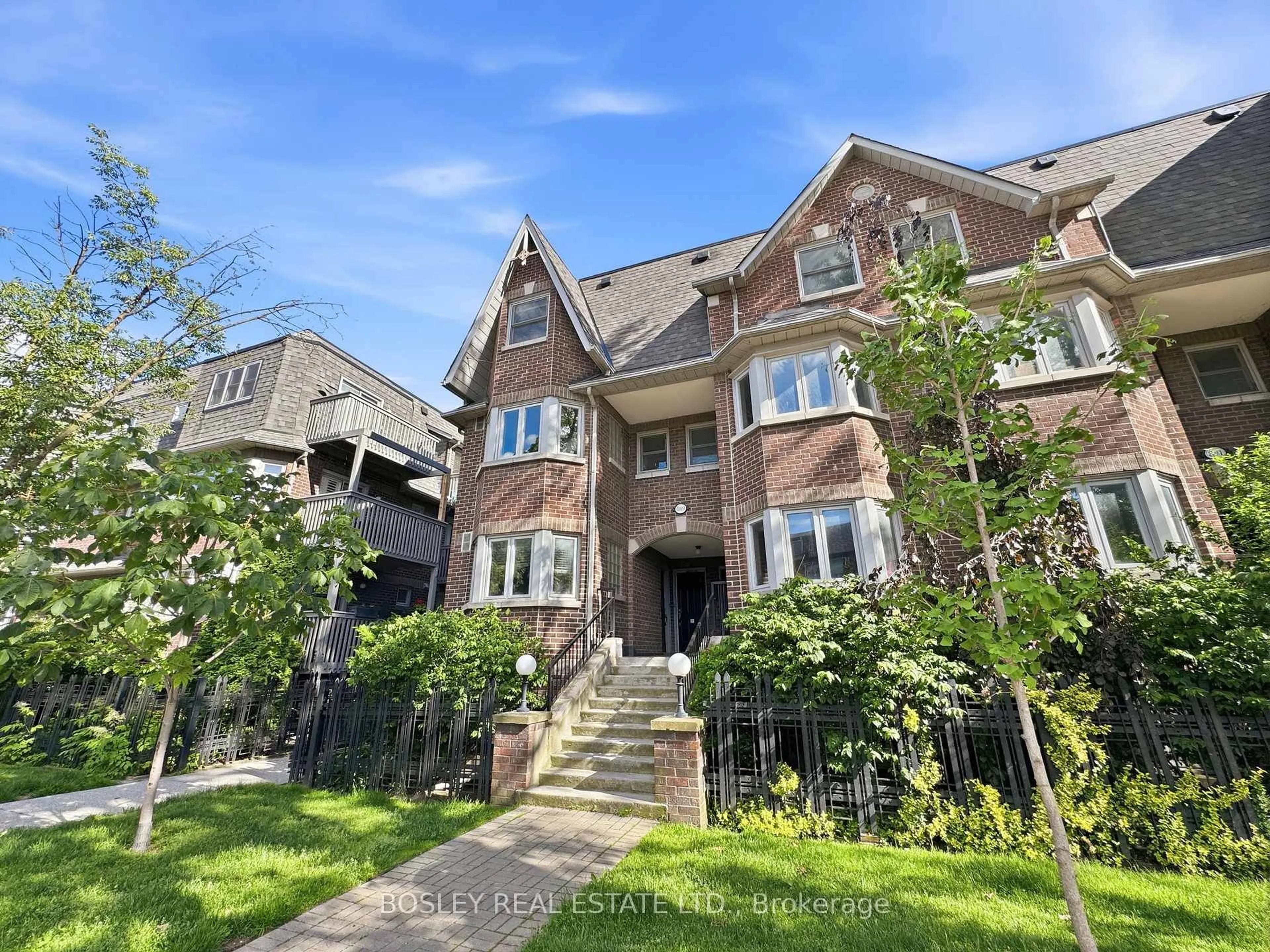 Home with brick exterior material, street for 889 Adelaide St #B, Toronto Ontario M6J 3T1