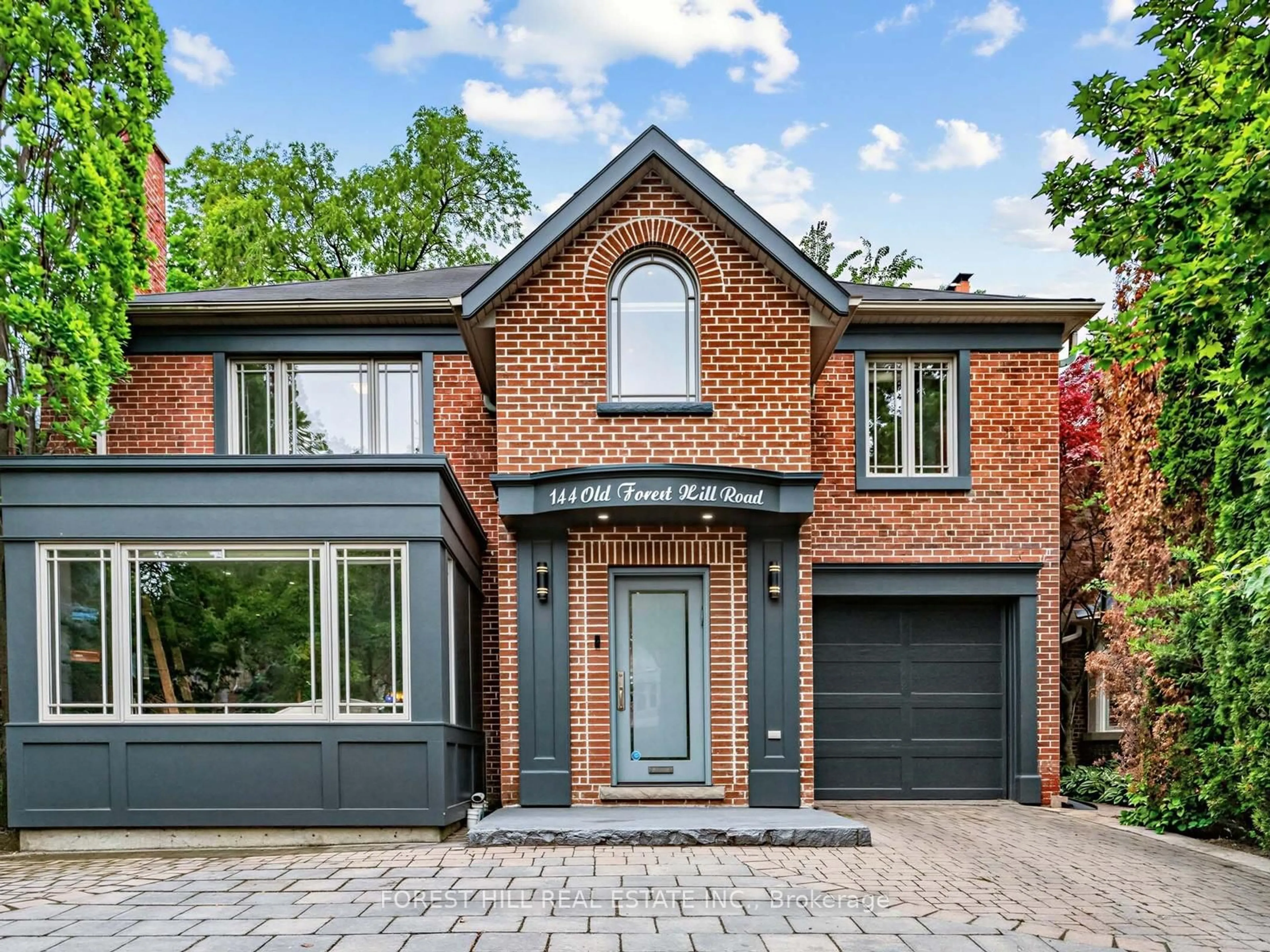 Home with brick exterior material, street for 144 Old Forest Hill Rd, Toronto Ontario M5N 2N8