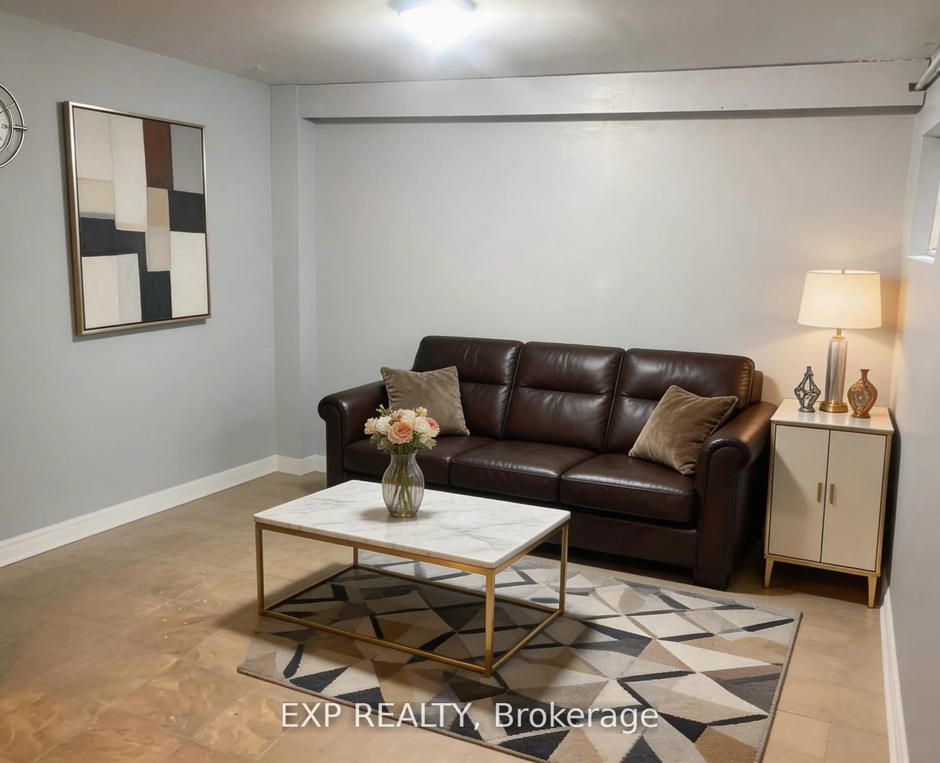 Living room with furniture, unknown for 55 Godstone Rd #111, Toronto Ontario M2J 3C8