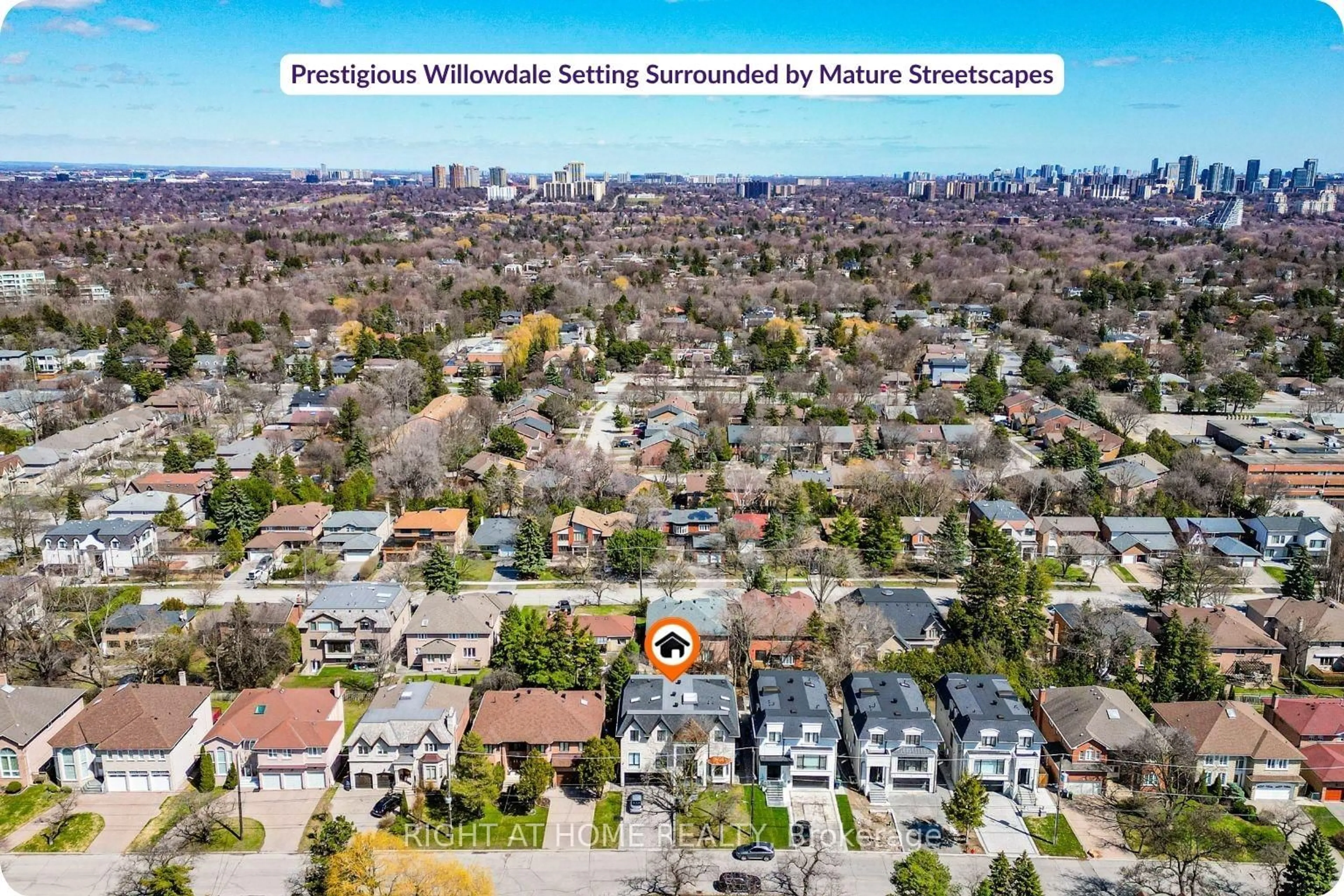 A pic from outside/outdoor area/front of a property/back of a property/a pic from drone, street for 153 Estelle Ave, Toronto Ontario M2N 5H6