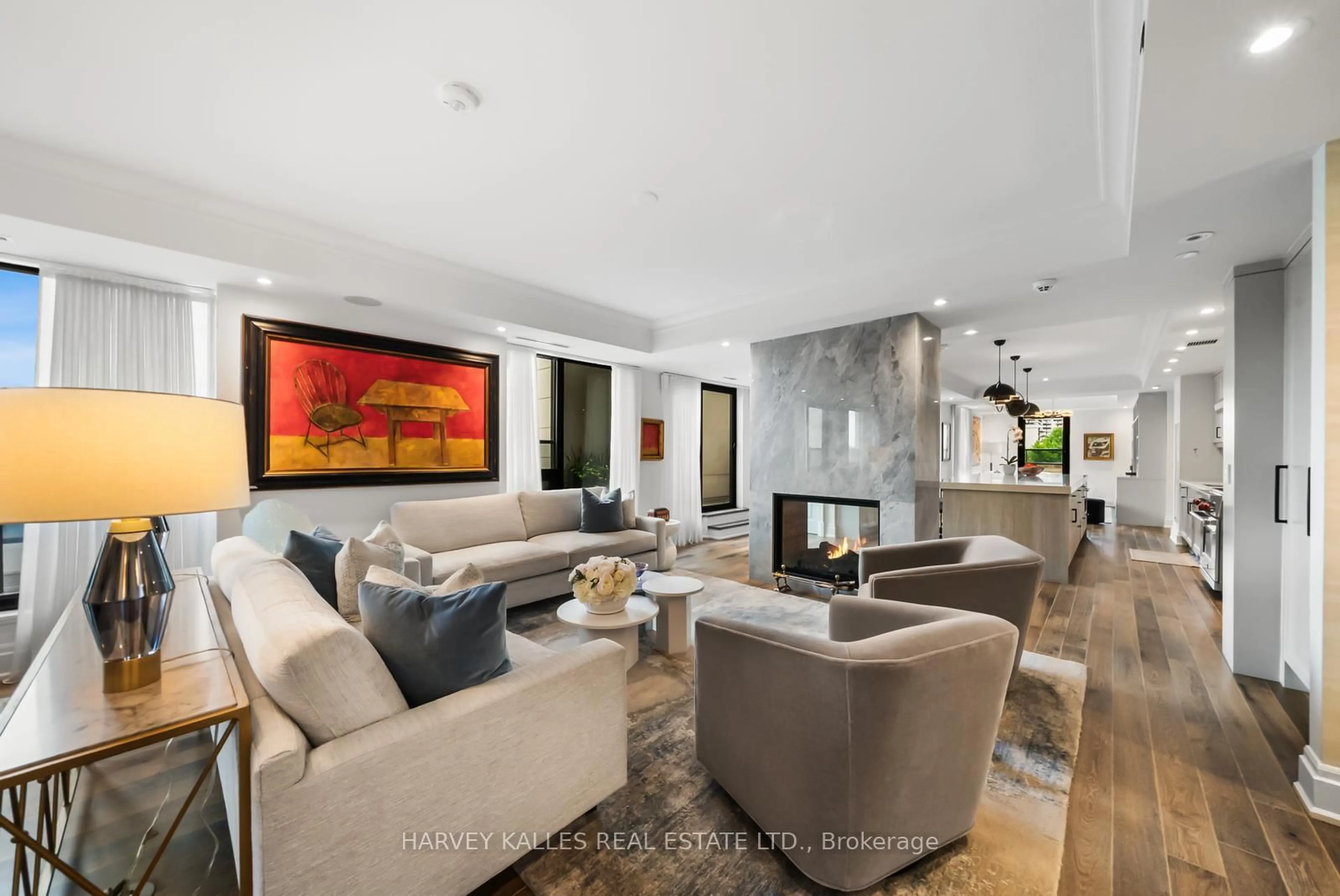 Living room with furniture, unknown for 1 Forest Hill Rd #701, Toronto Ontario M4V 1R1