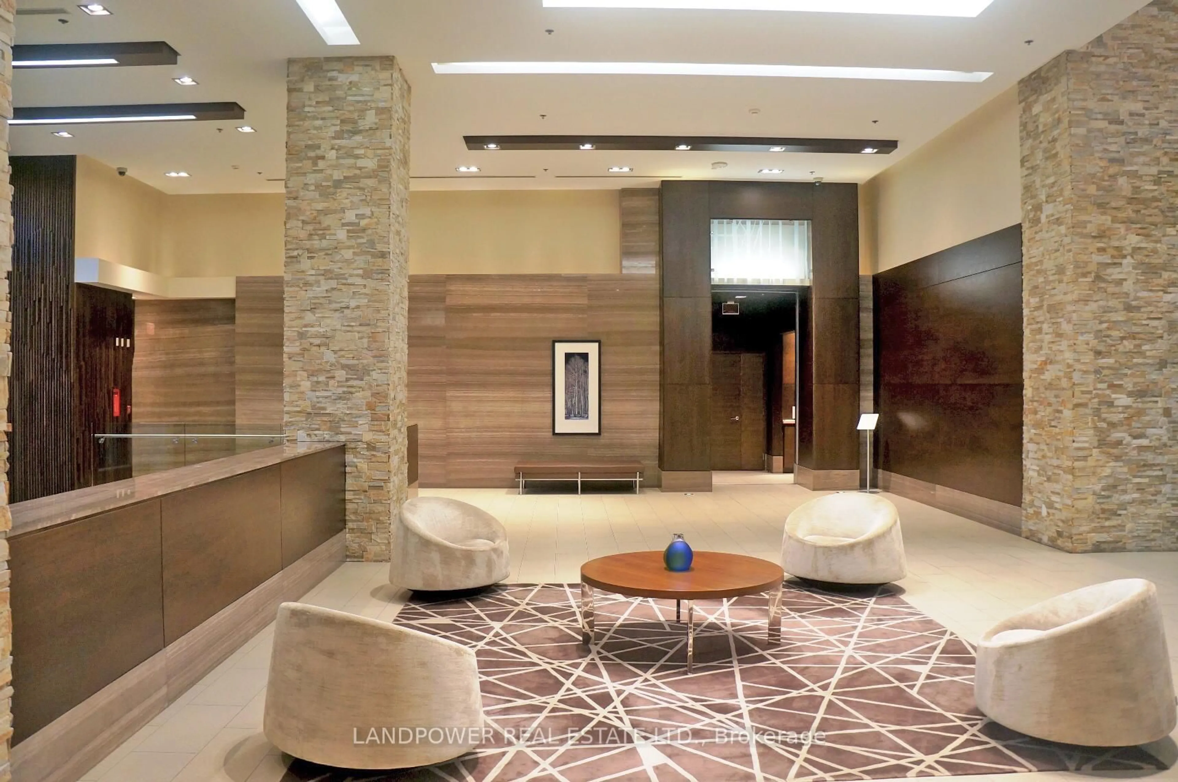 Lobby for 35 Brian Peck Cres #916, Toronto Ontario M4G 0A5