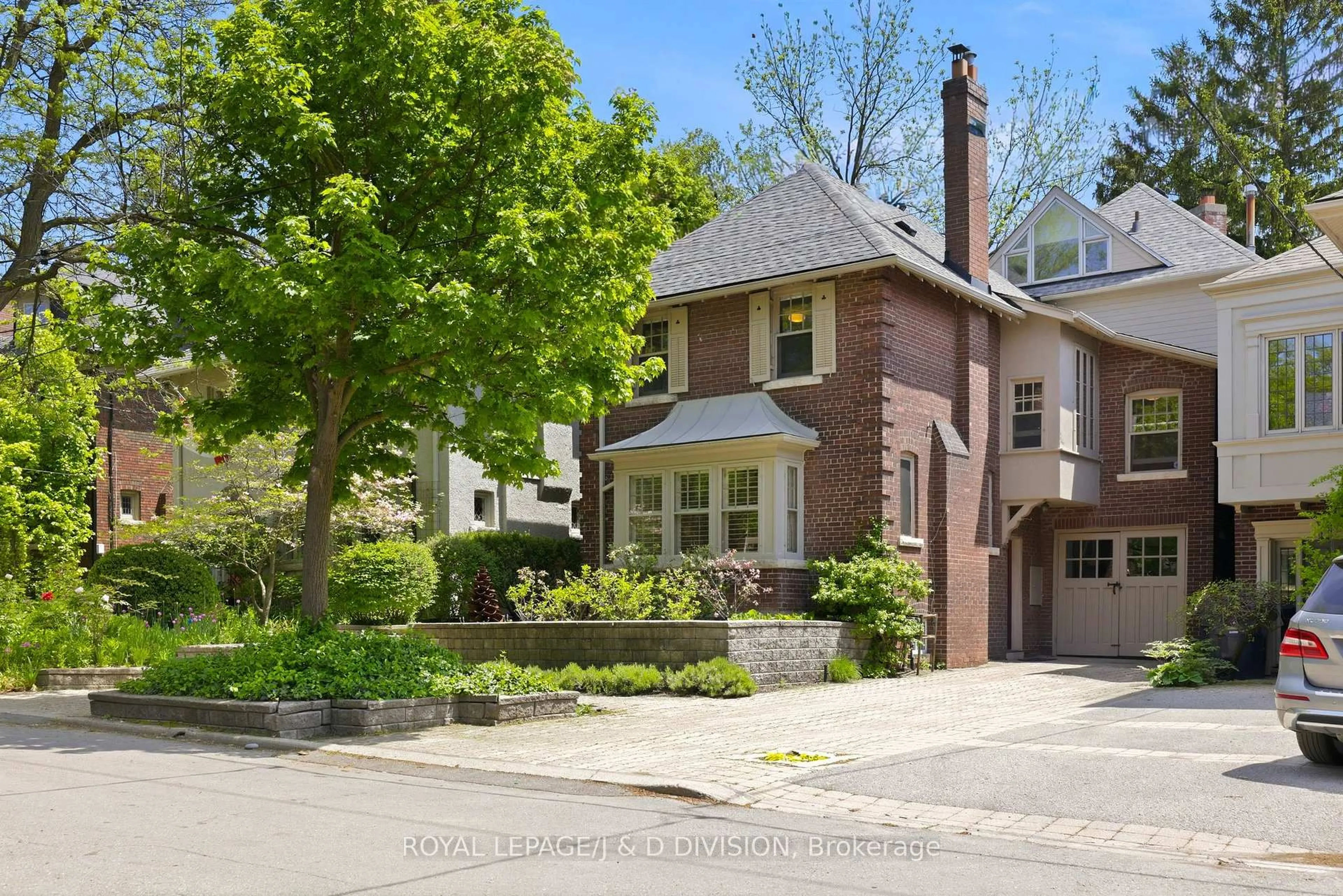 Home with brick exterior material, street for 41 Ridge Dr, Toronto Ontario M4T 1B6