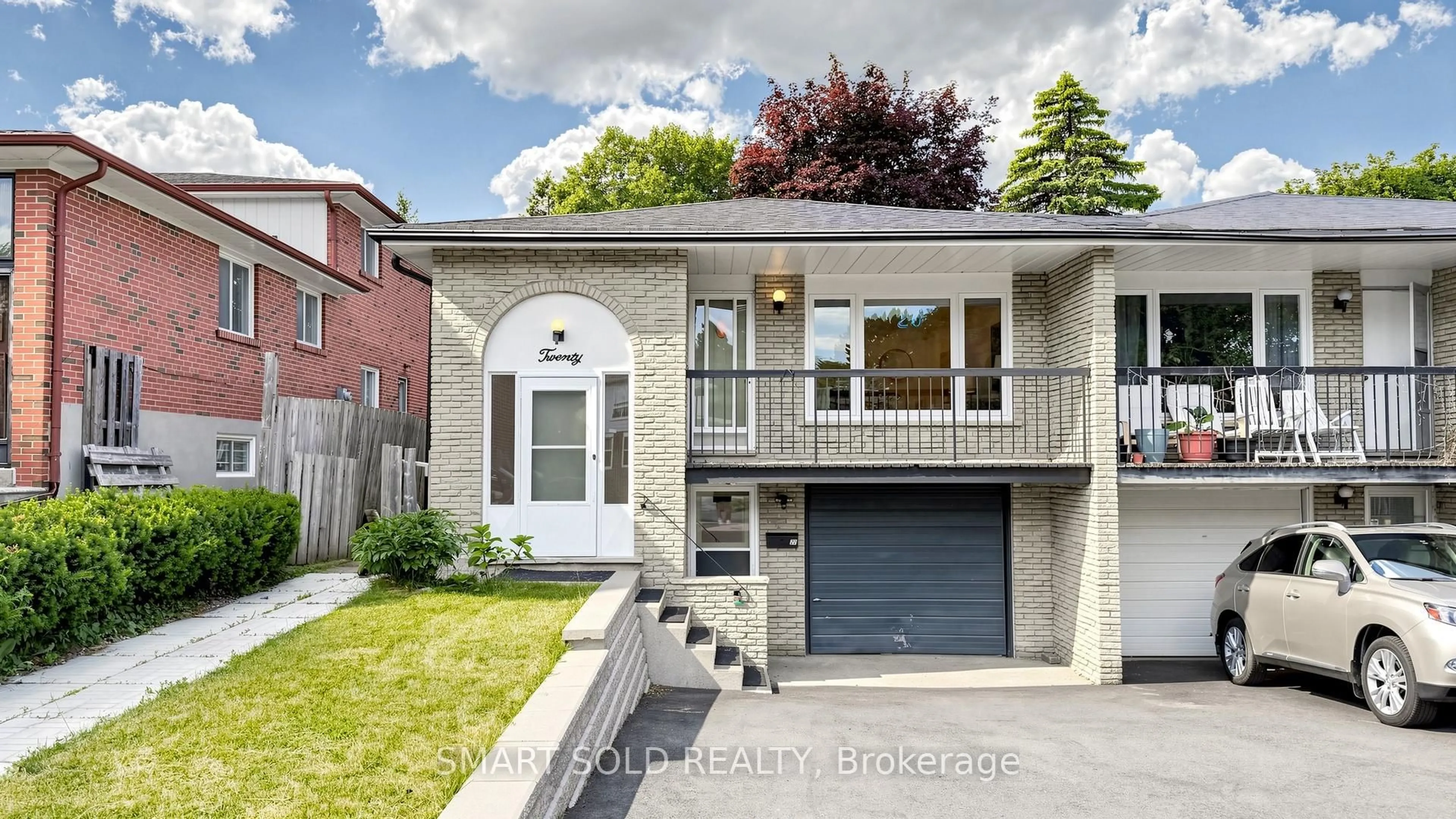 Home with brick exterior material, street for 20 Bedle Ave, Toronto Ontario M2H 1K8