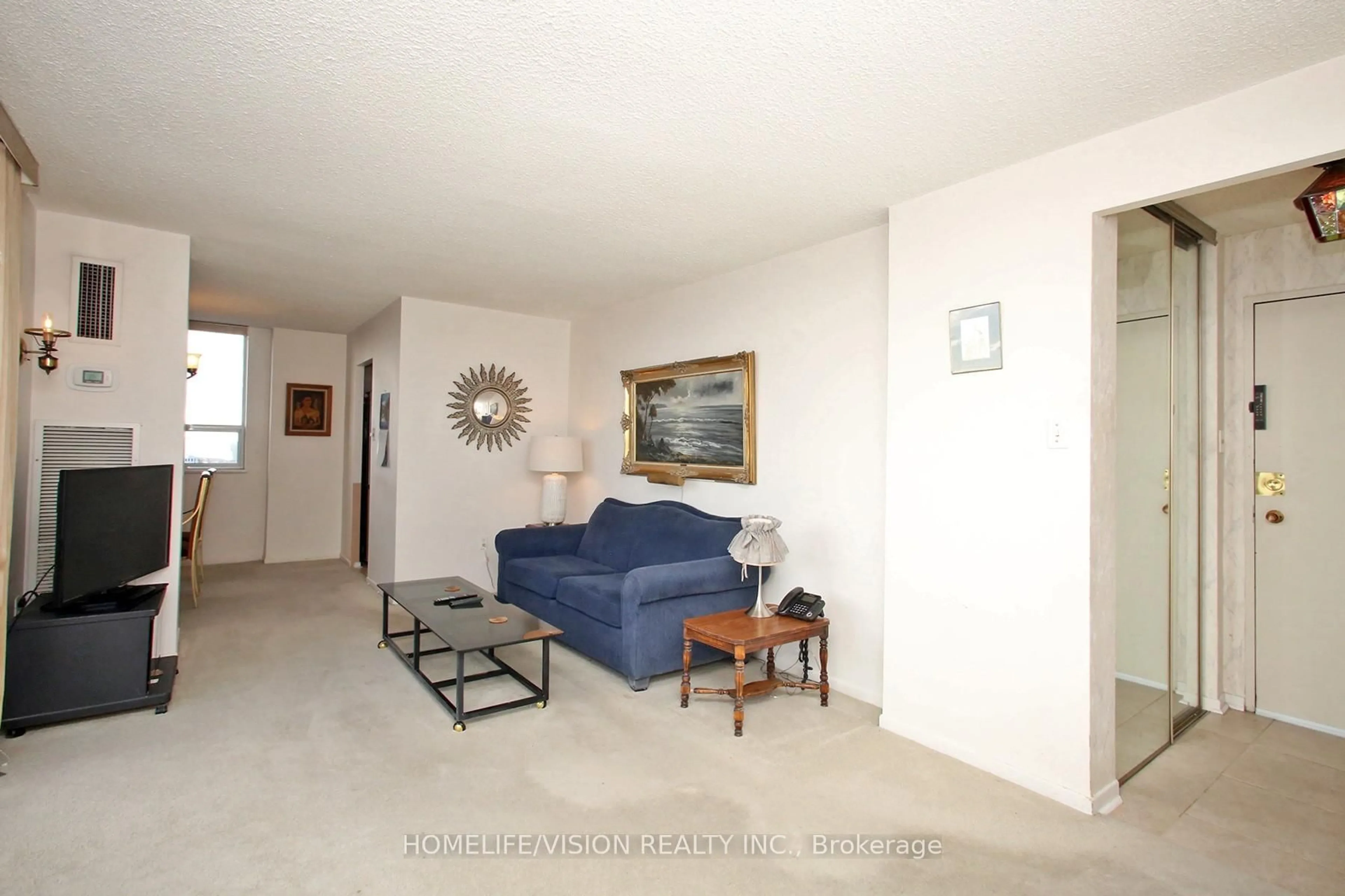Living room with furniture, unknown for 10 Muirhead Rd #2303, Toronto Ontario M2J 4P9