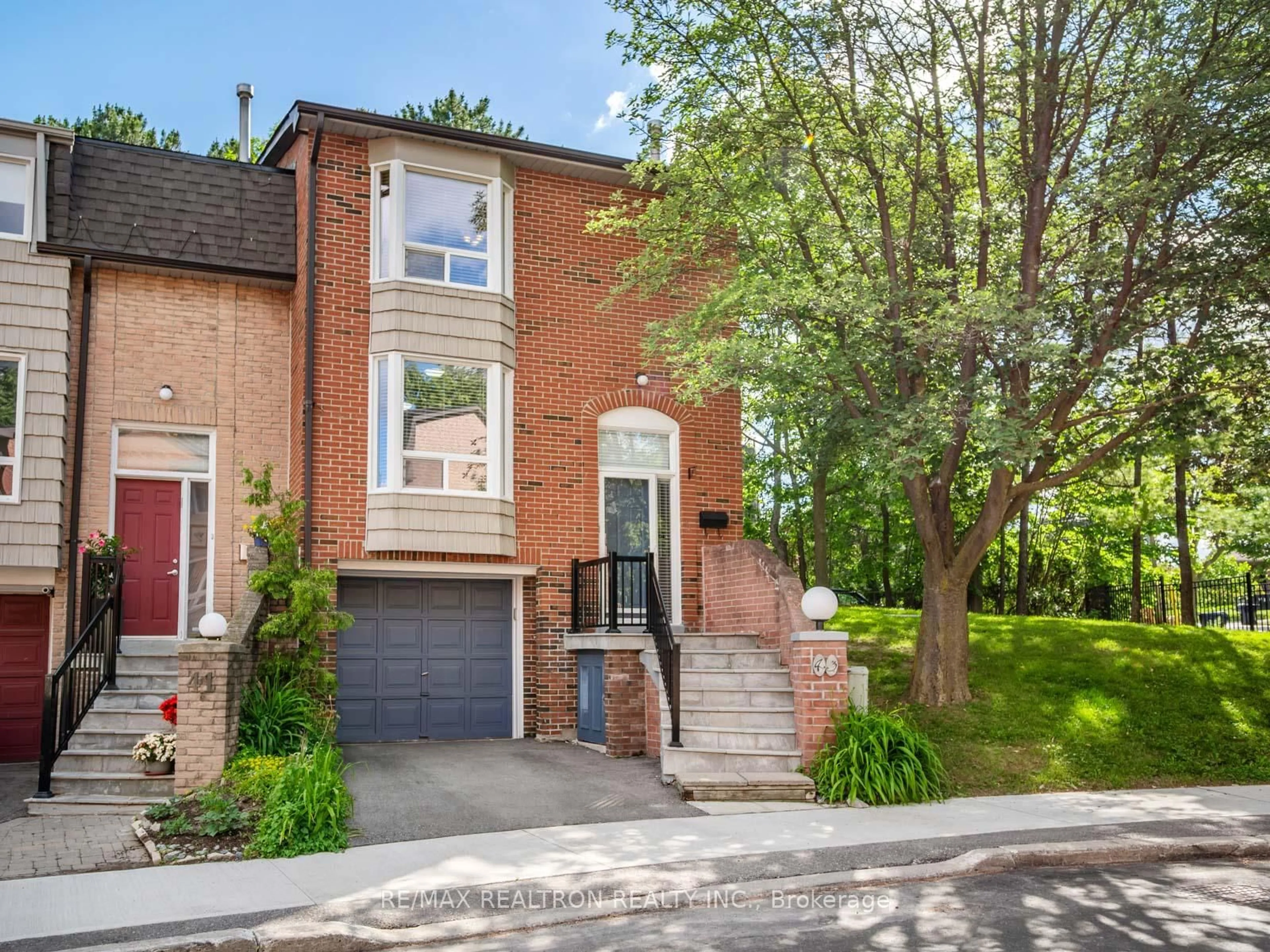 Home with brick exterior material, street for 43 Wild Gingerway Rd, Toronto Ontario M3H 5W9