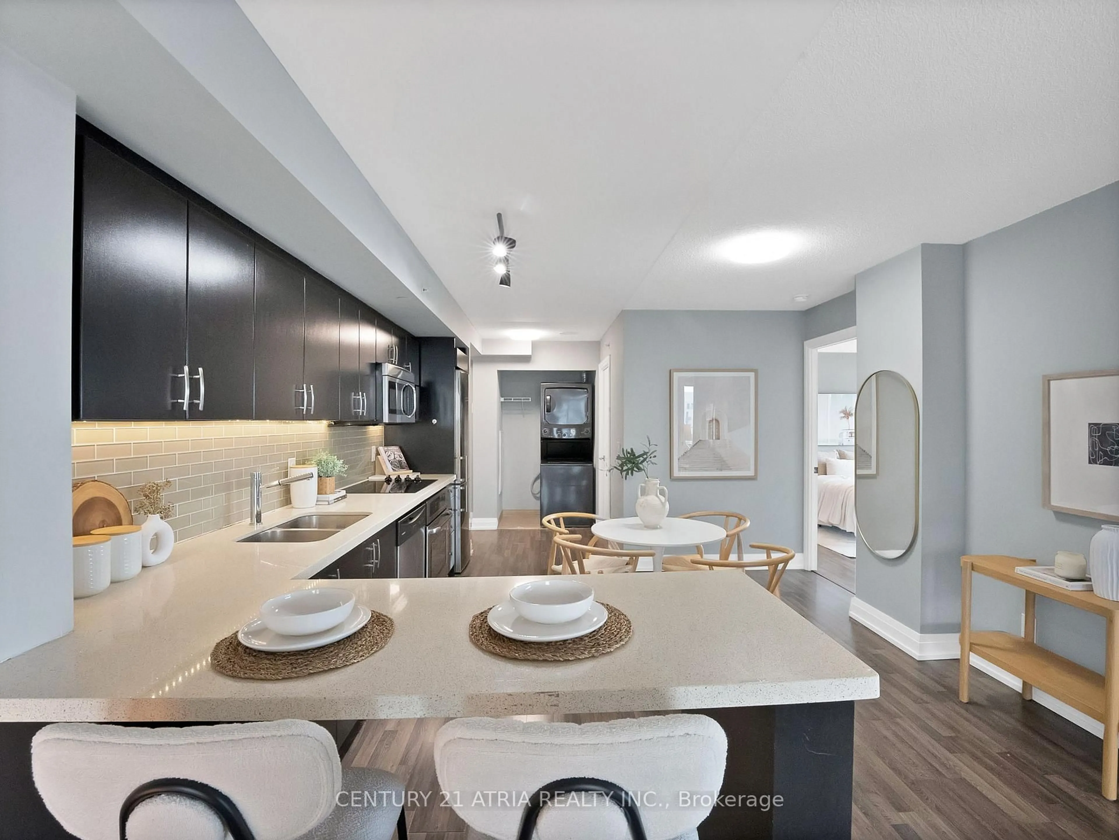 Open concept kitchen, unknown for 565 Wilson Ave #1109W, Toronto Ontario M3H 0C6
