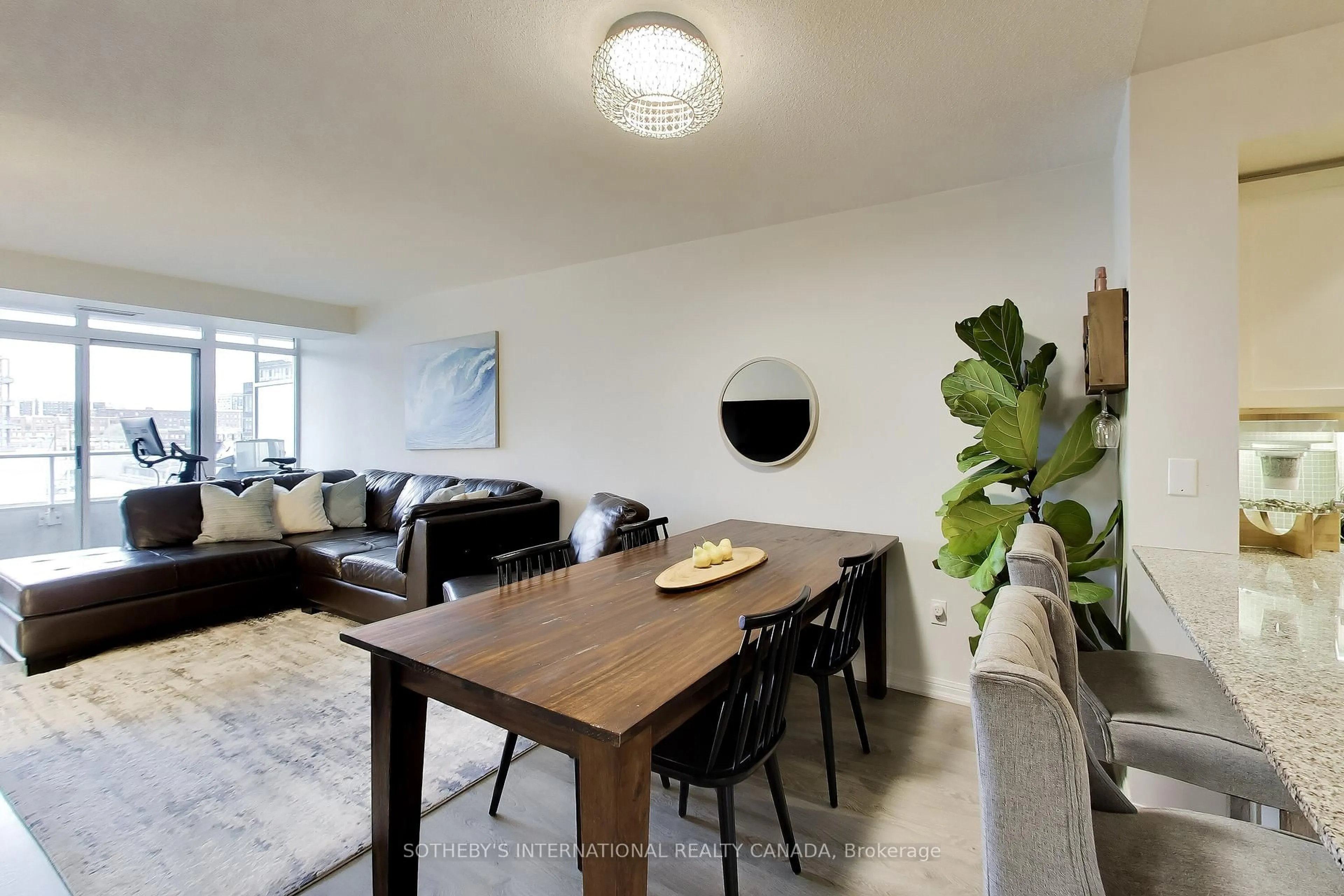 Living room with furniture, unknown for 85 East Liberty St #720, Toronto Ontario M6K 3R4