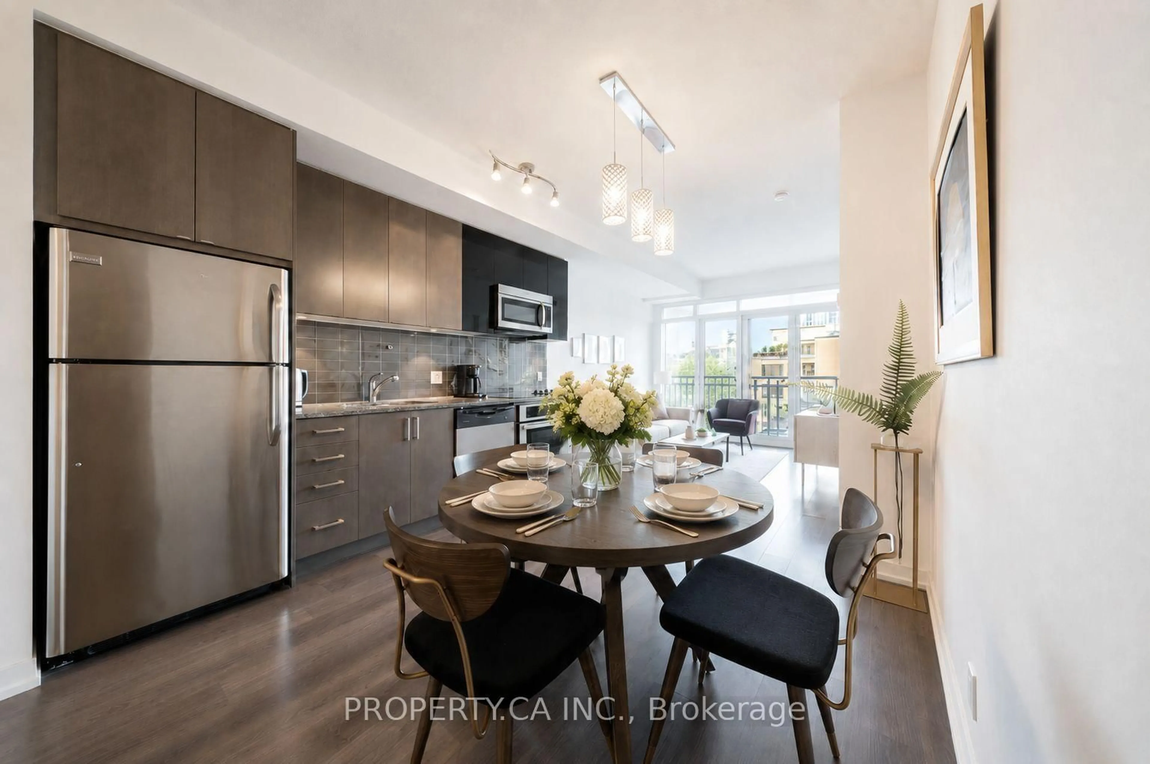 Open concept kitchen, unknown for 98 Lillian St #1416, Toronto Ontario M4S 0A5