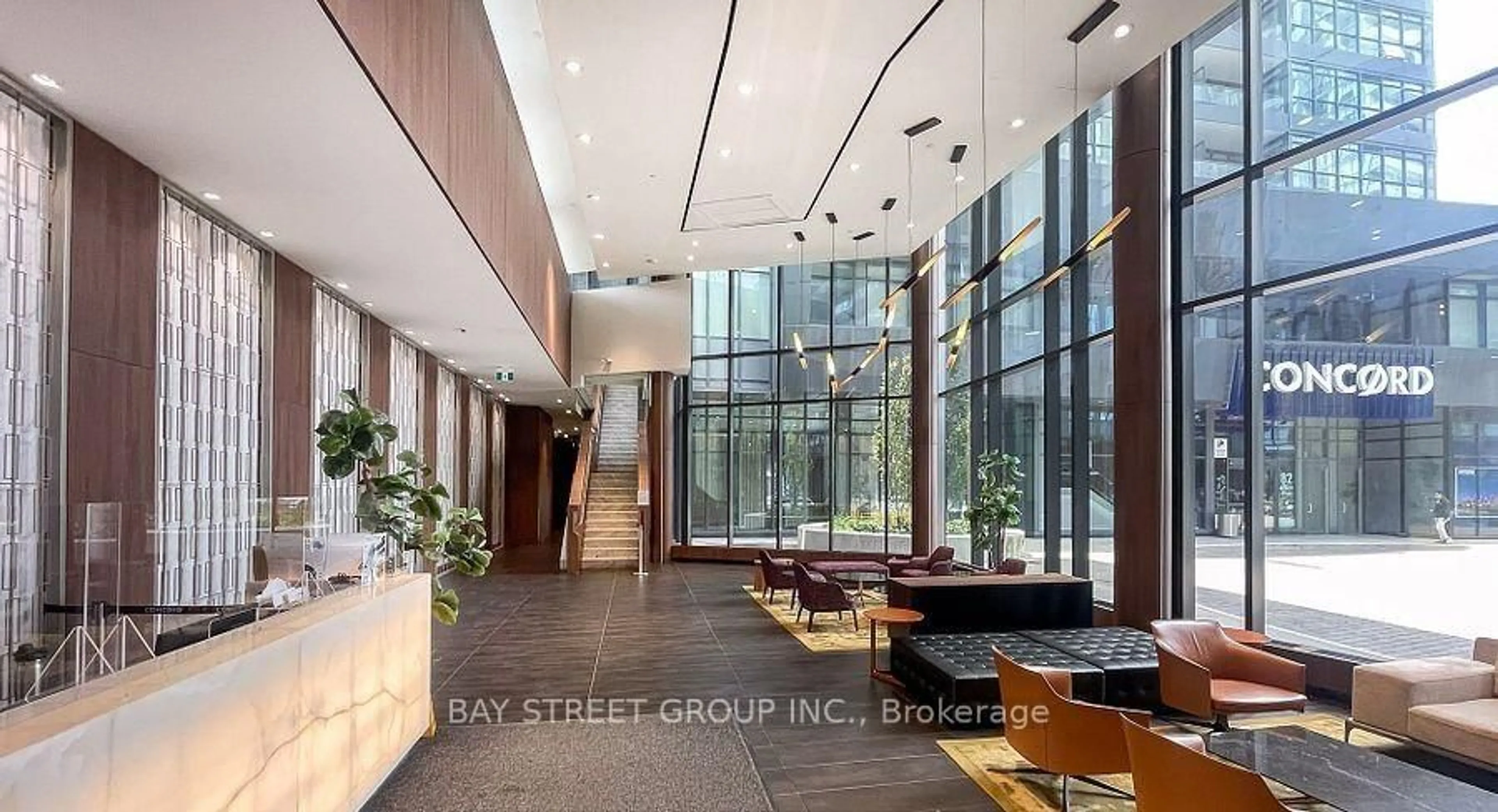 Lobby for 80 Queens Wharf Rd #2007, Toronto Ontario M5V 0J3