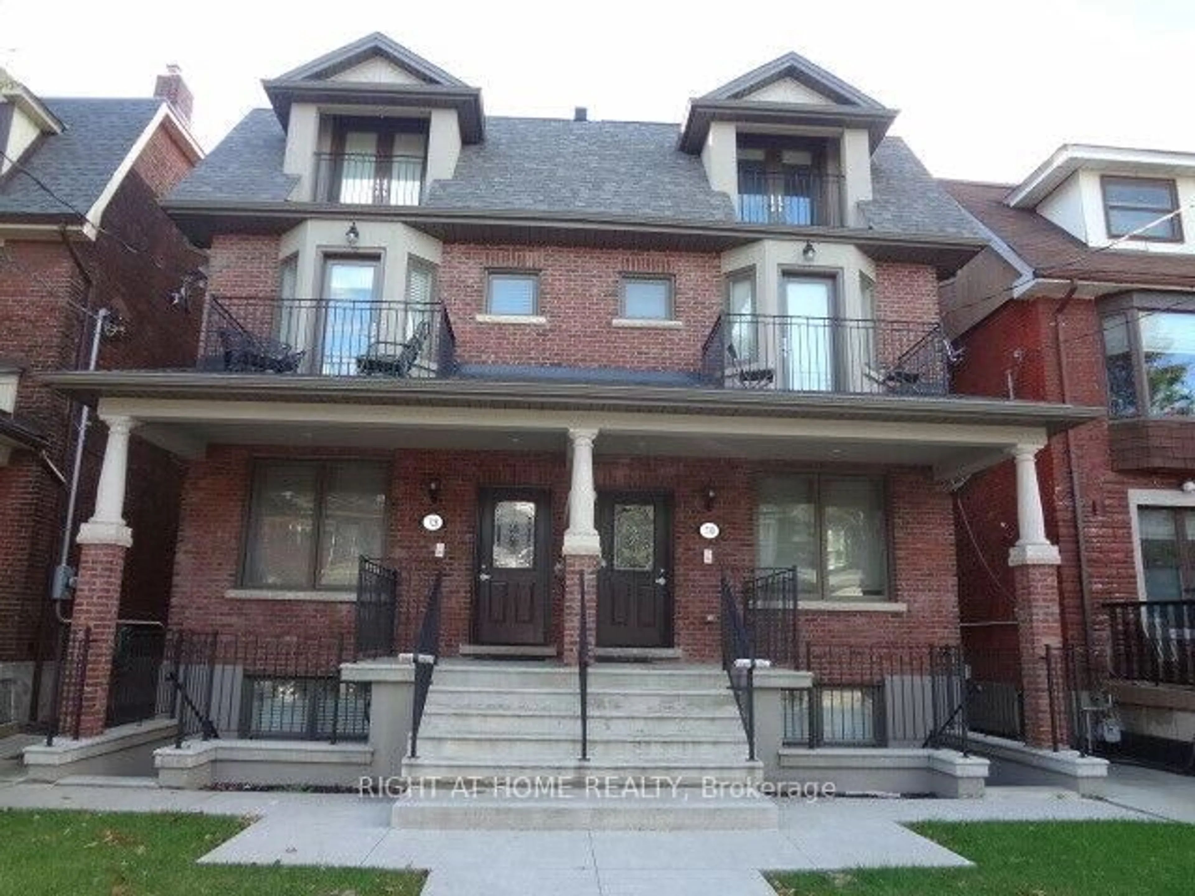 Home with brick exterior material, street for 730 Shaw St, Toronto Ontario M6G 3L7