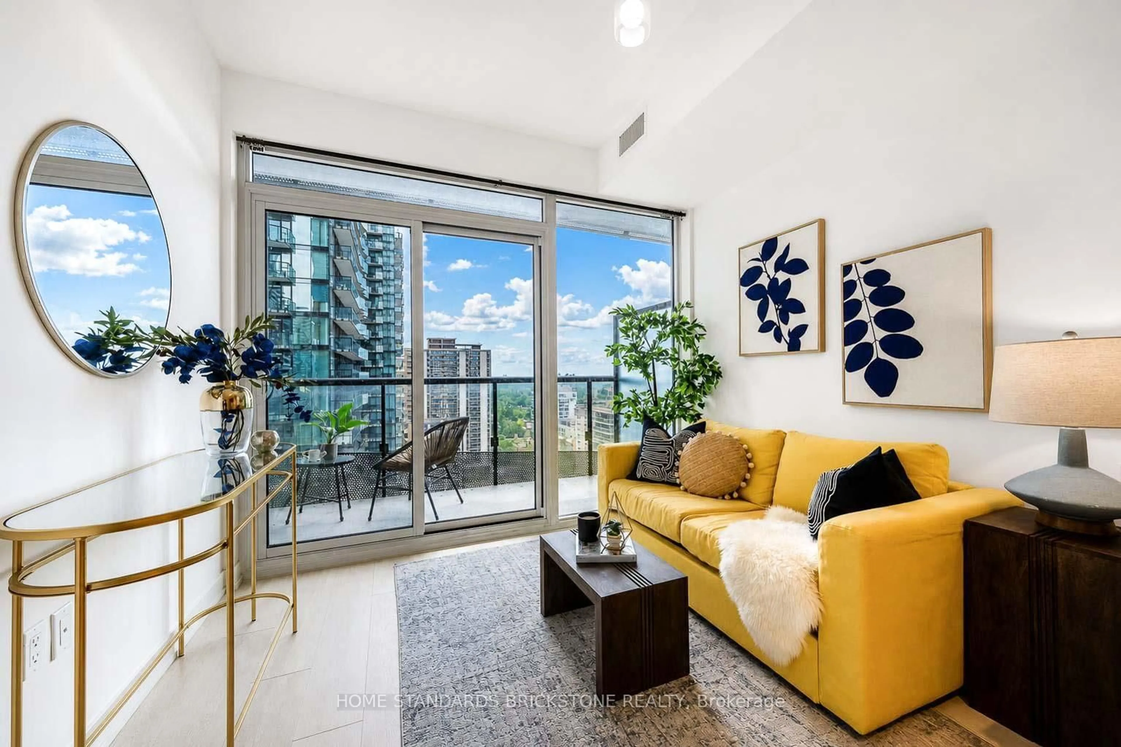 Living room with furniture, unknown for 117 Broadway Ave #1705, Toronto Ontario M4P 1V3