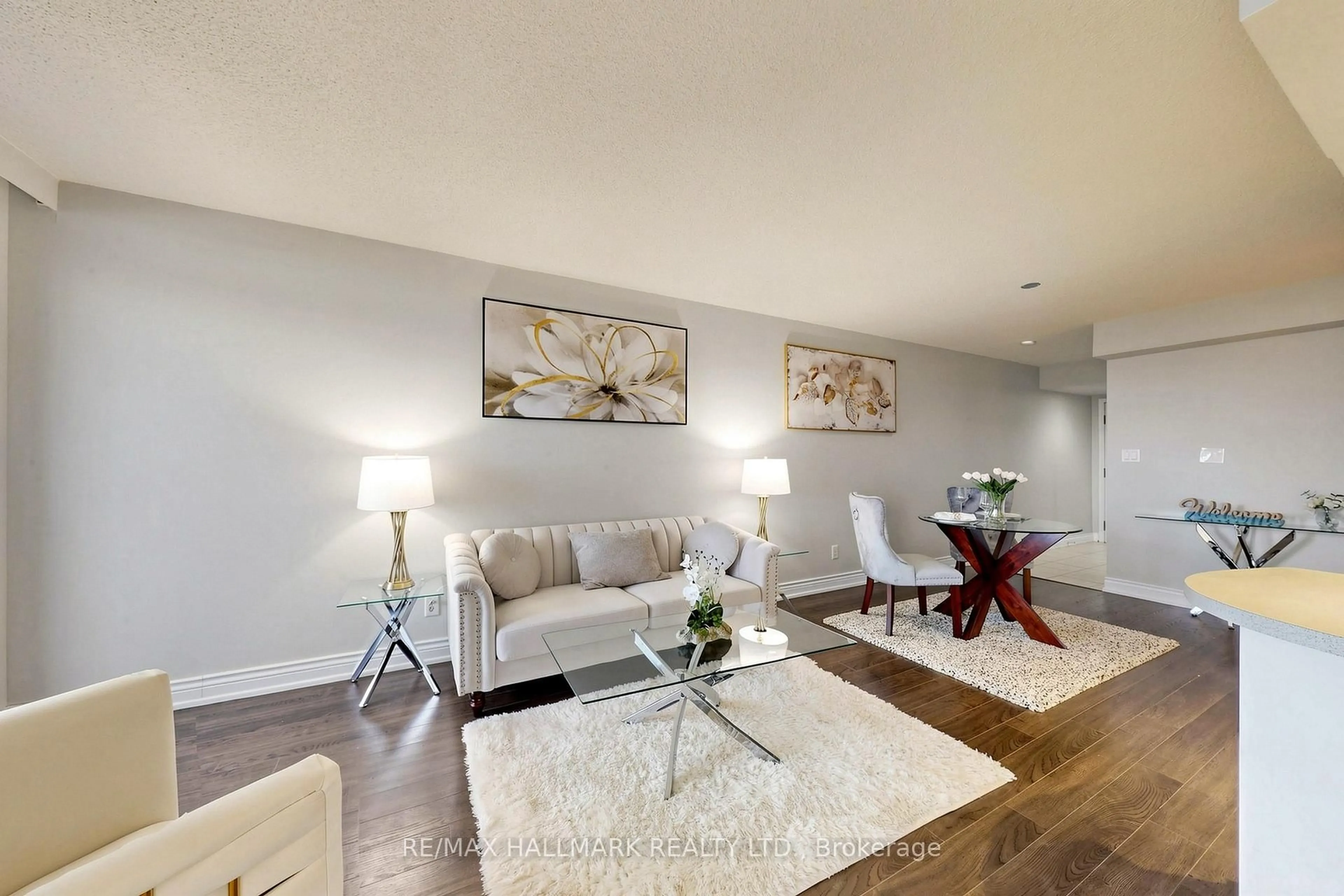 Living room with furniture, unknown for 3 Rean Dr #1506, Toronto Ontario M2K 3C2