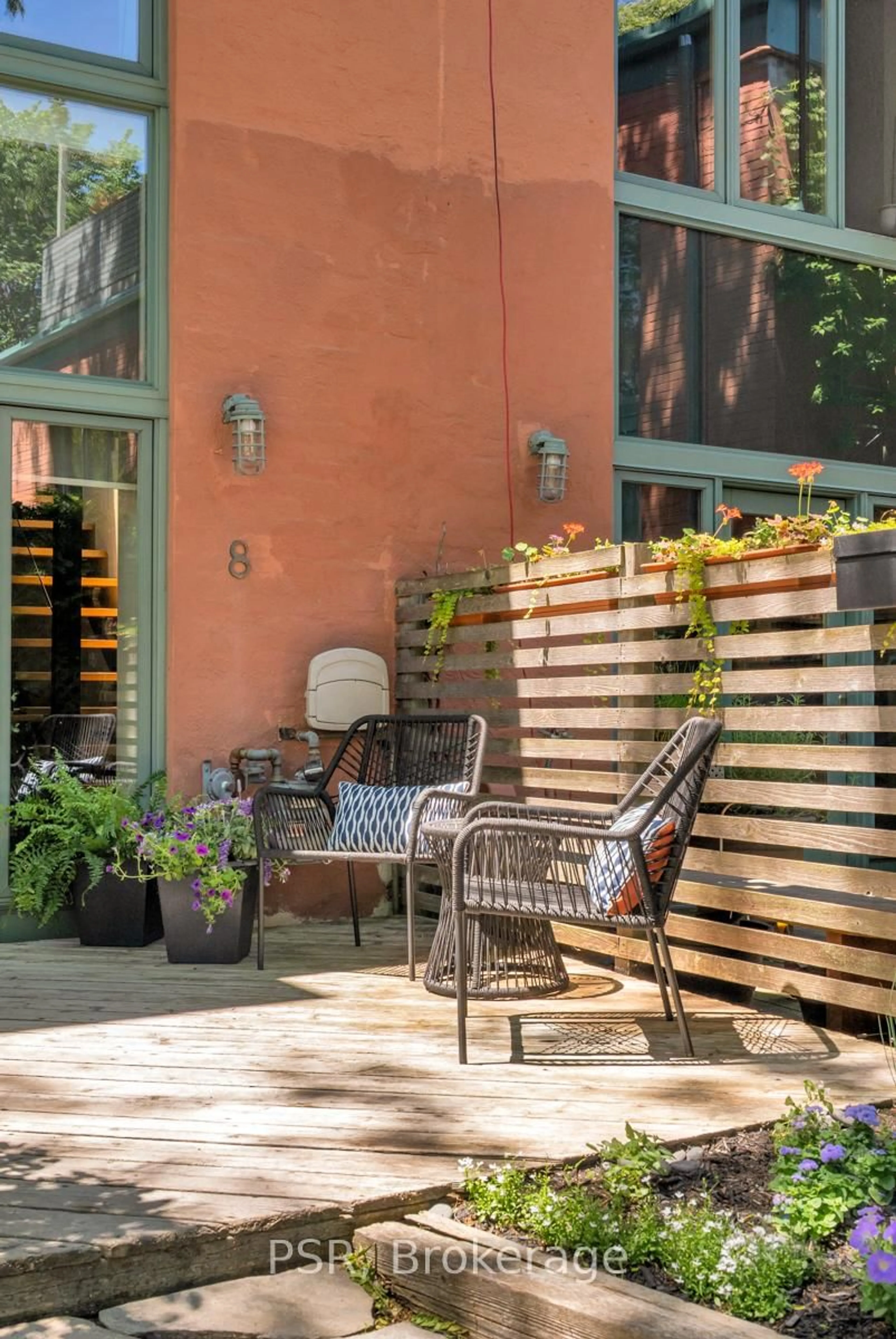 Patio, street for 20 Brockton Ave #8, Toronto Ontario M6K 1S5