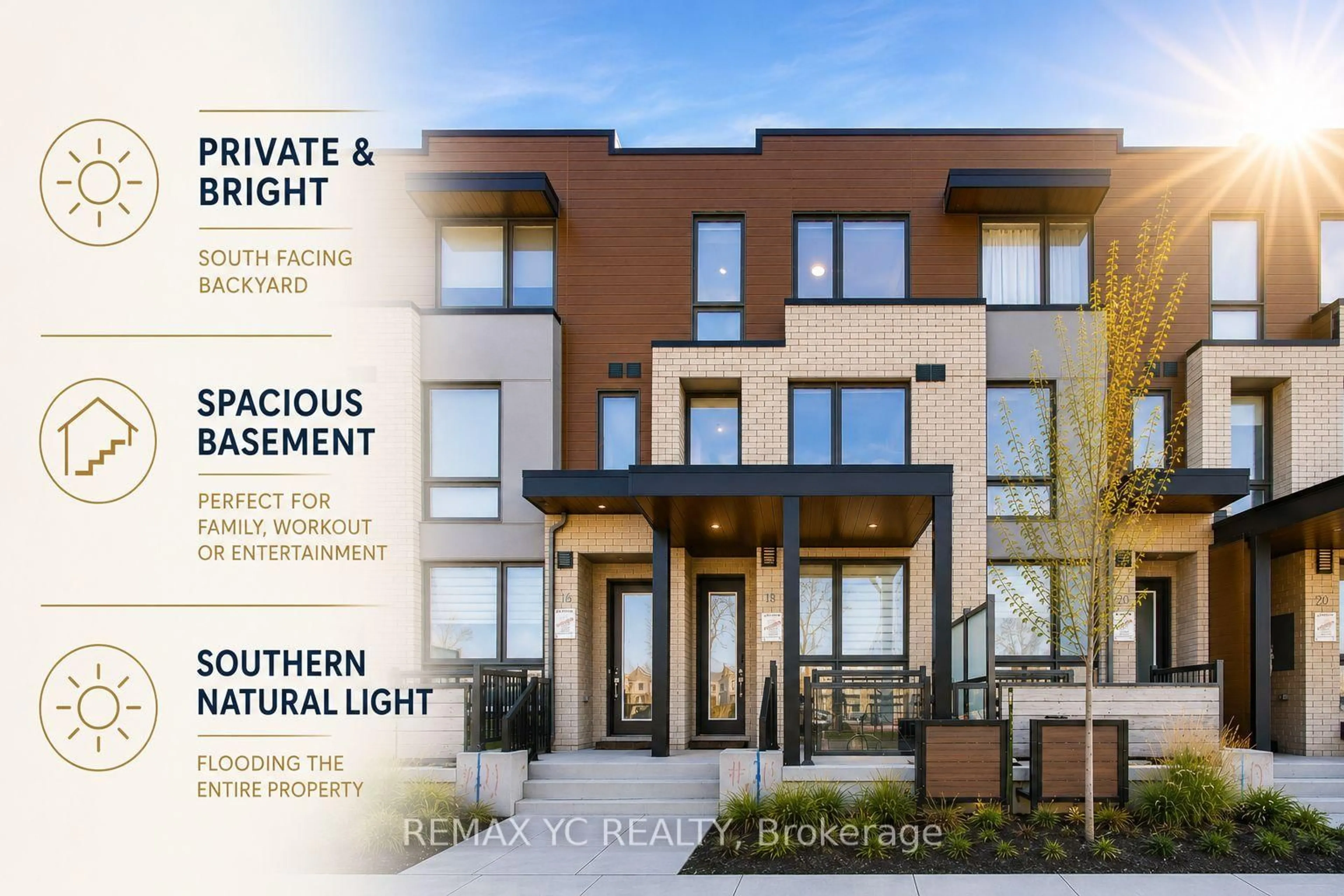 Home with brick exterior material, street for 18 Deep Roots Terr, Toronto Ontario M6A 0G1