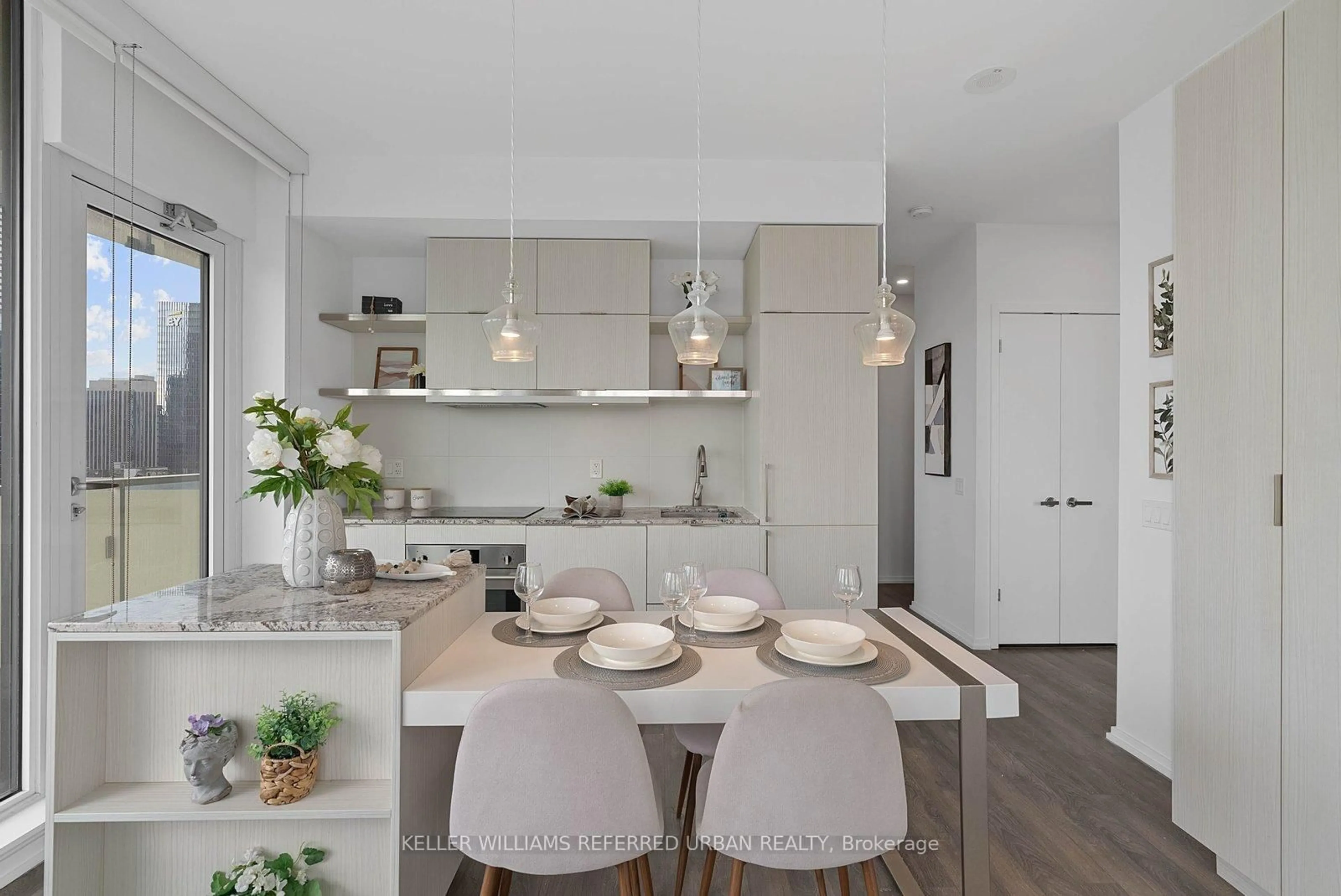 Contemporary kitchen, unknown for 197 Yonge St #2905, Toronto Ontario M5B 0C1