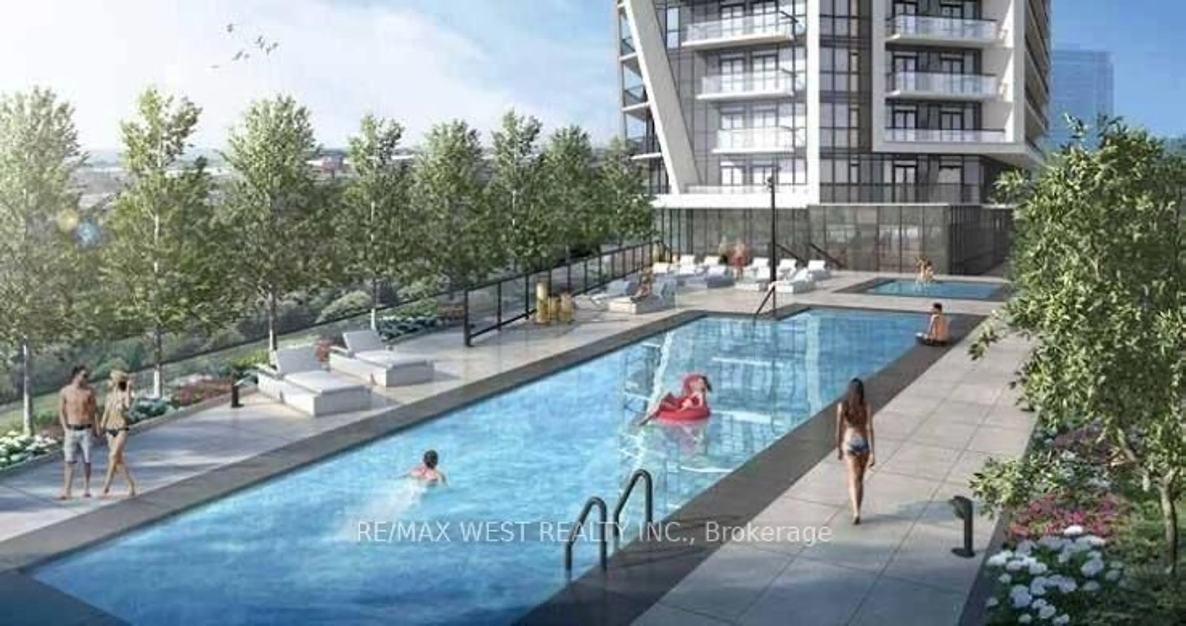 Pool for 50 Ordnance St #1411, Toronto Ontario M6K 1A2