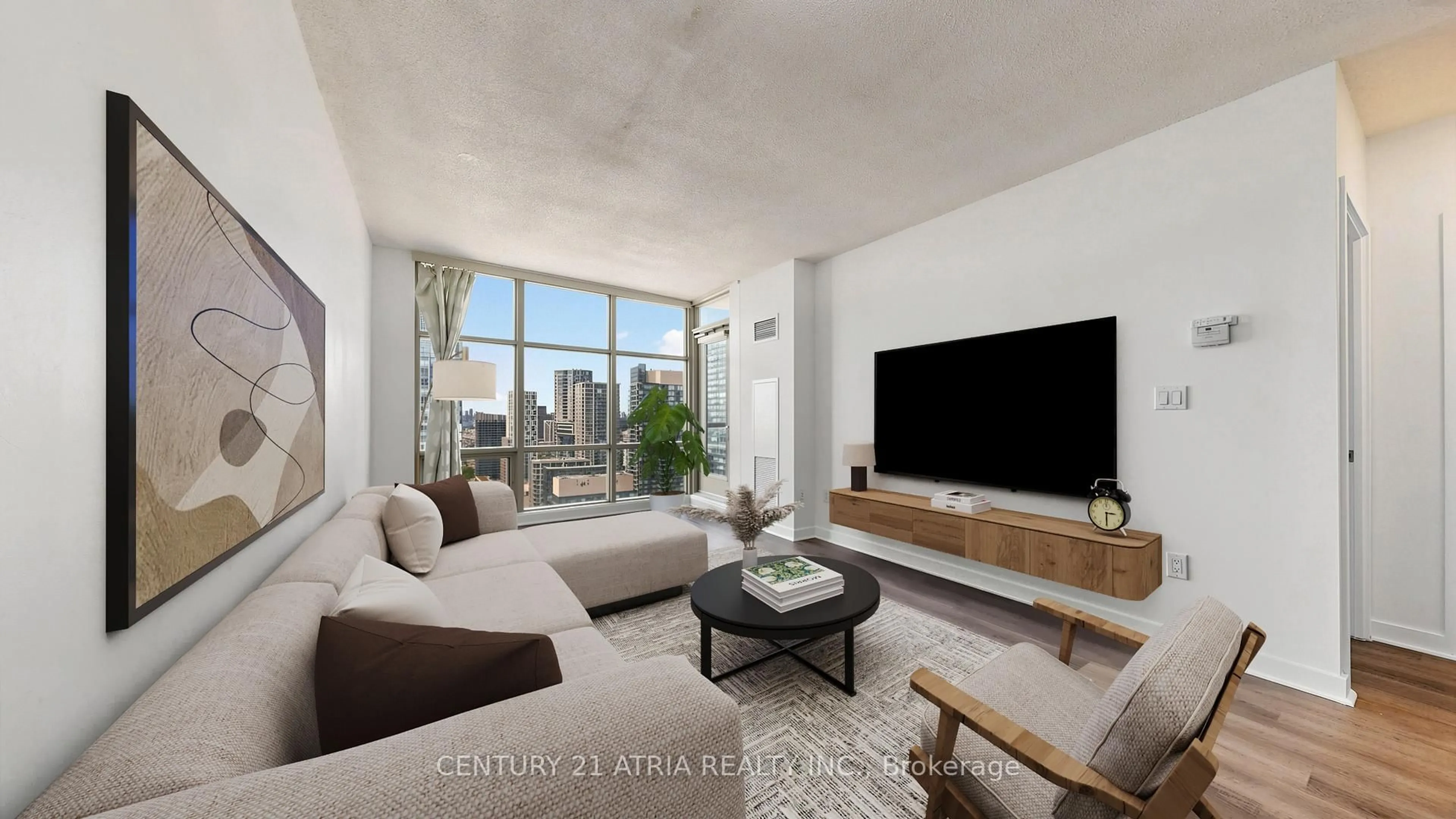 Living room with furniture, unknown for 10 Navy Wharf Crt #3902, Toronto Ontario M5V 3V2