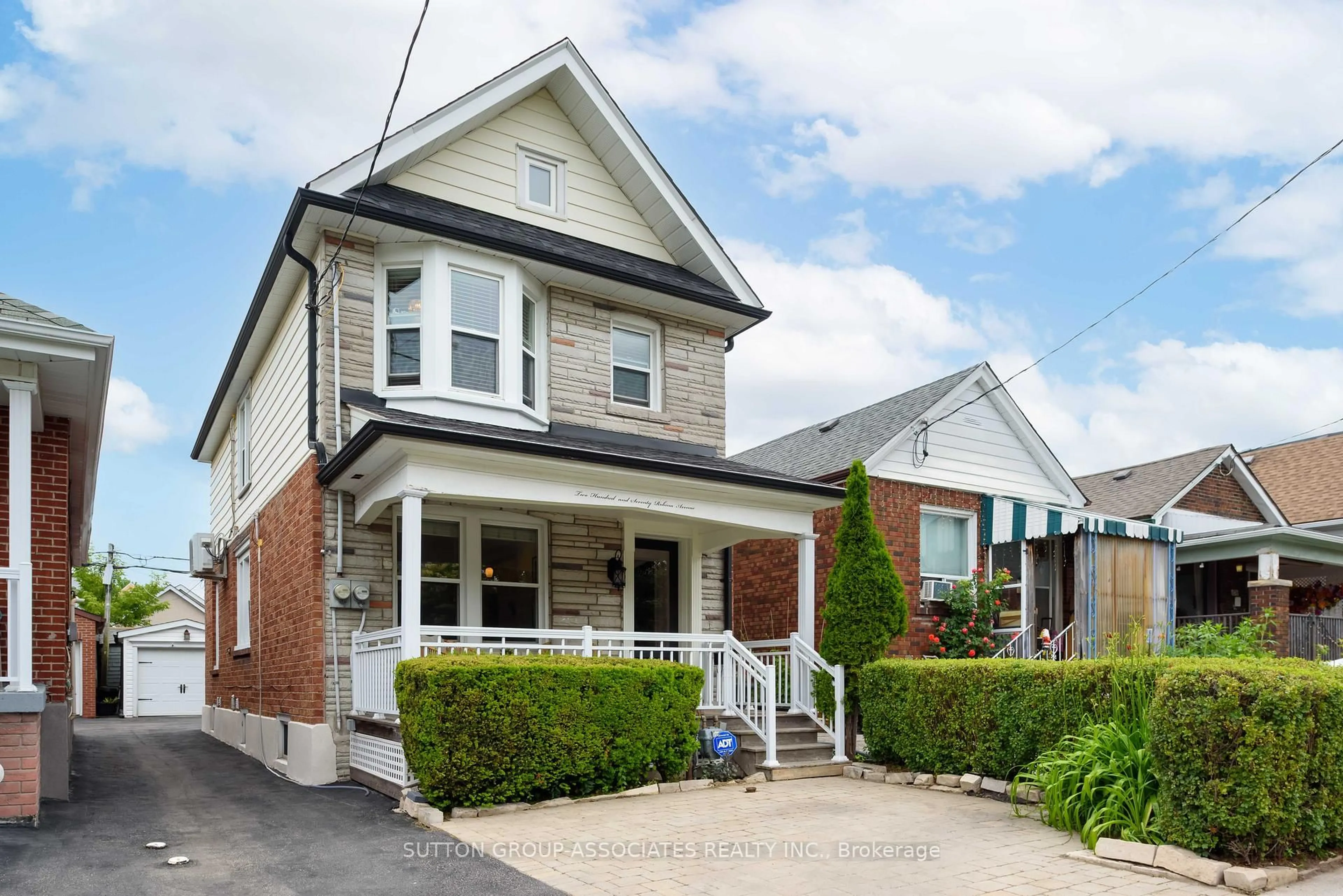 Home with brick exterior material, street for 270 Robina Ave, Toronto Ontario M6C 3Z1