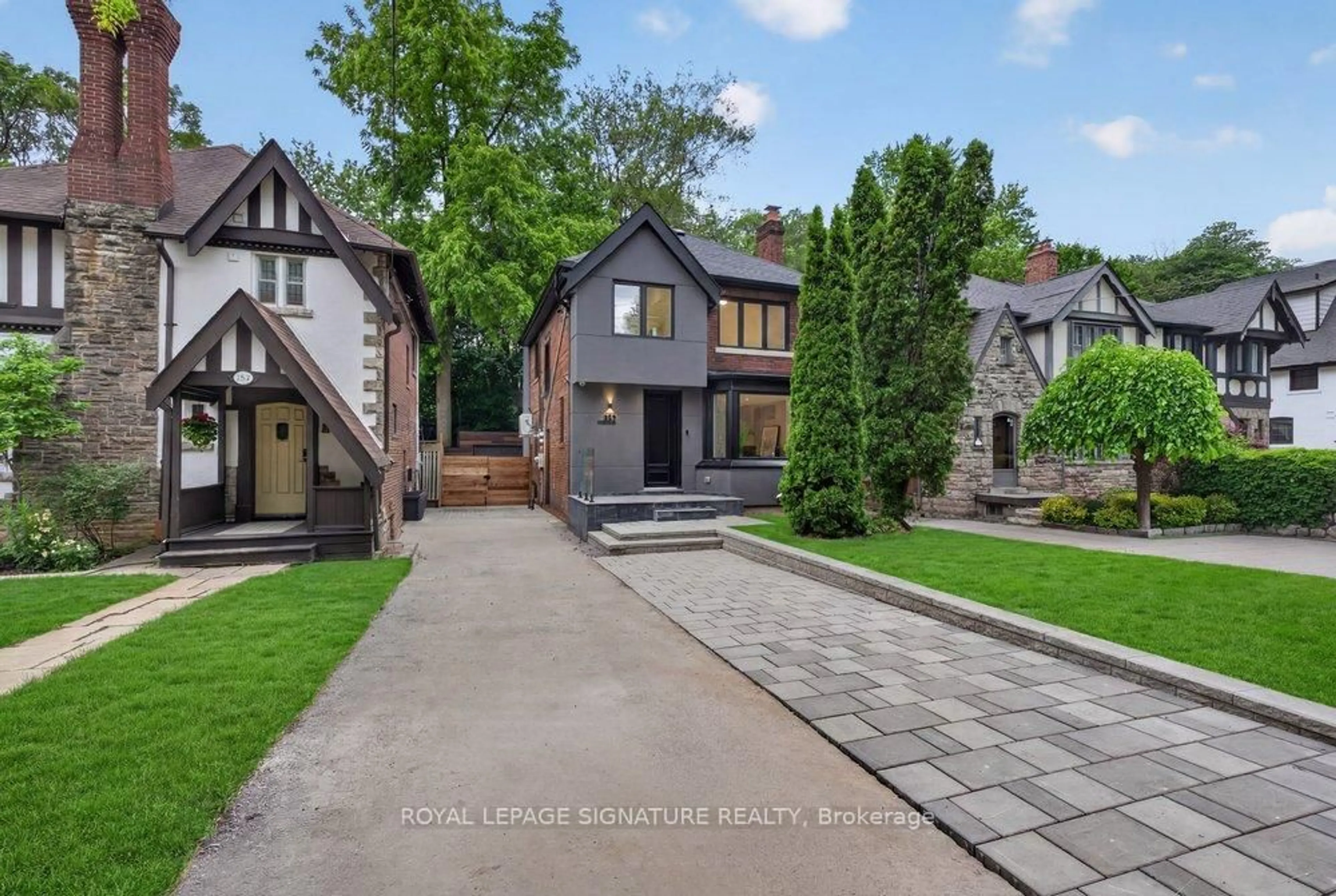 Home with brick exterior material, street for 217 Chaplin Cres, Toronto Ontario M5P 1B1