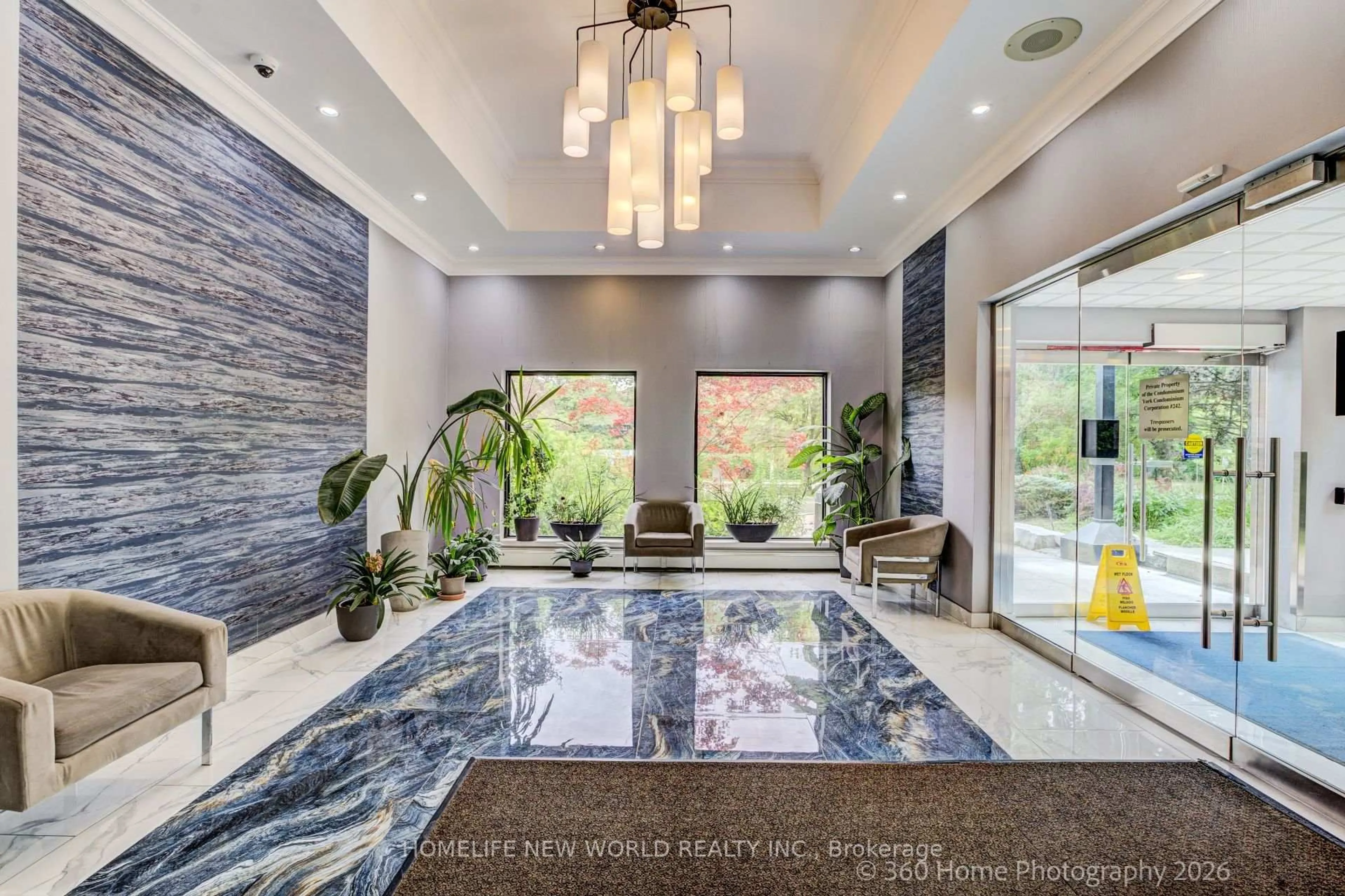 Lobby for 4001 Don Mills Rd #126, Toronto Ontario M2H 3J8