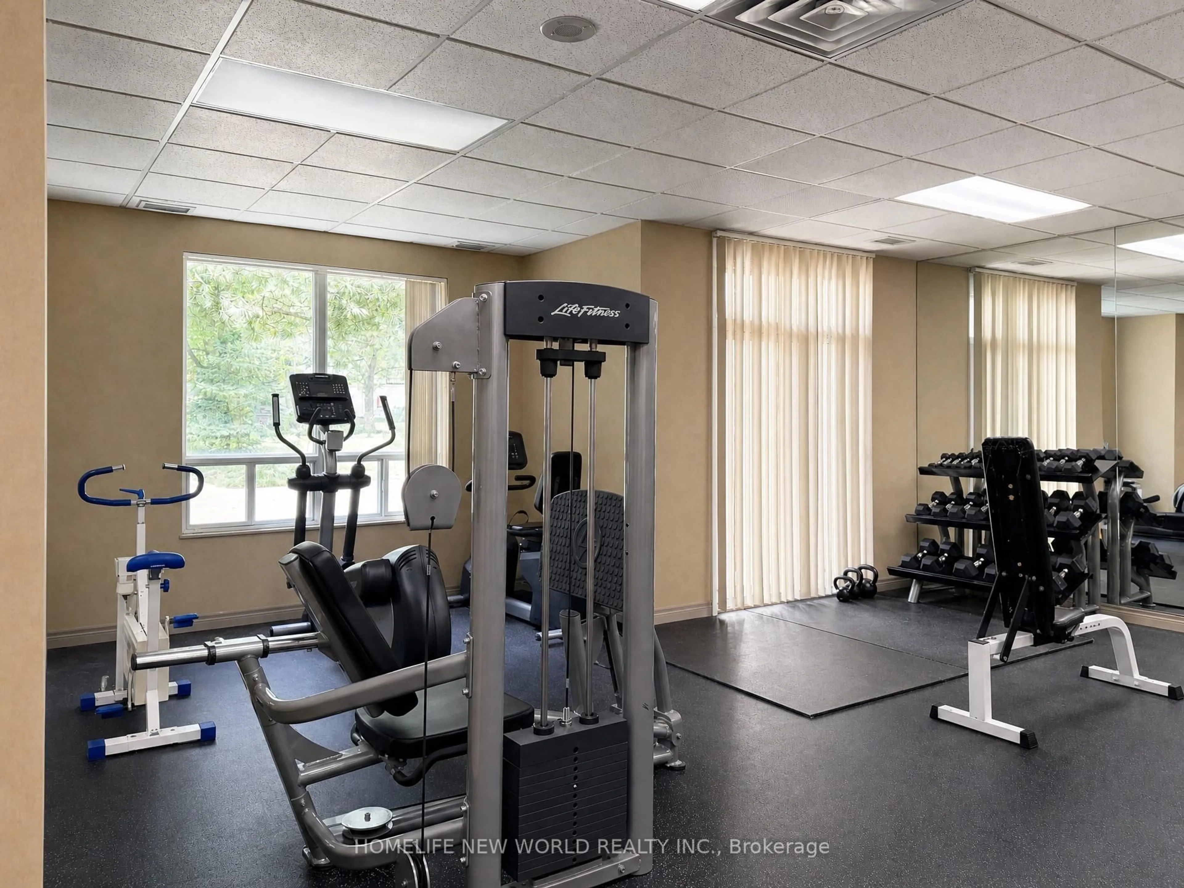 Gym or fitness room for 28 Empress Ave #506, Toronto Ontario M2N 6Z7