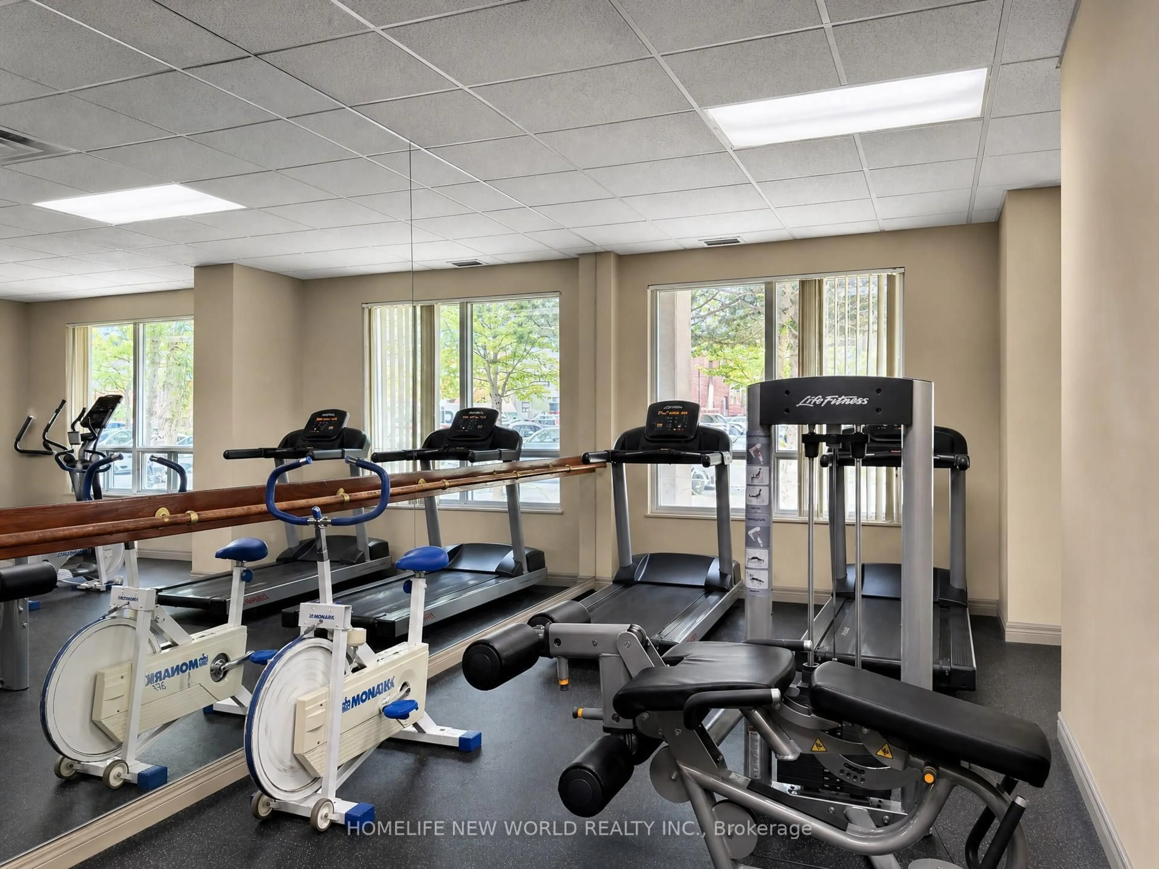 Gym or fitness room for 28 Empress Ave #506, Toronto Ontario M2N 6Z7