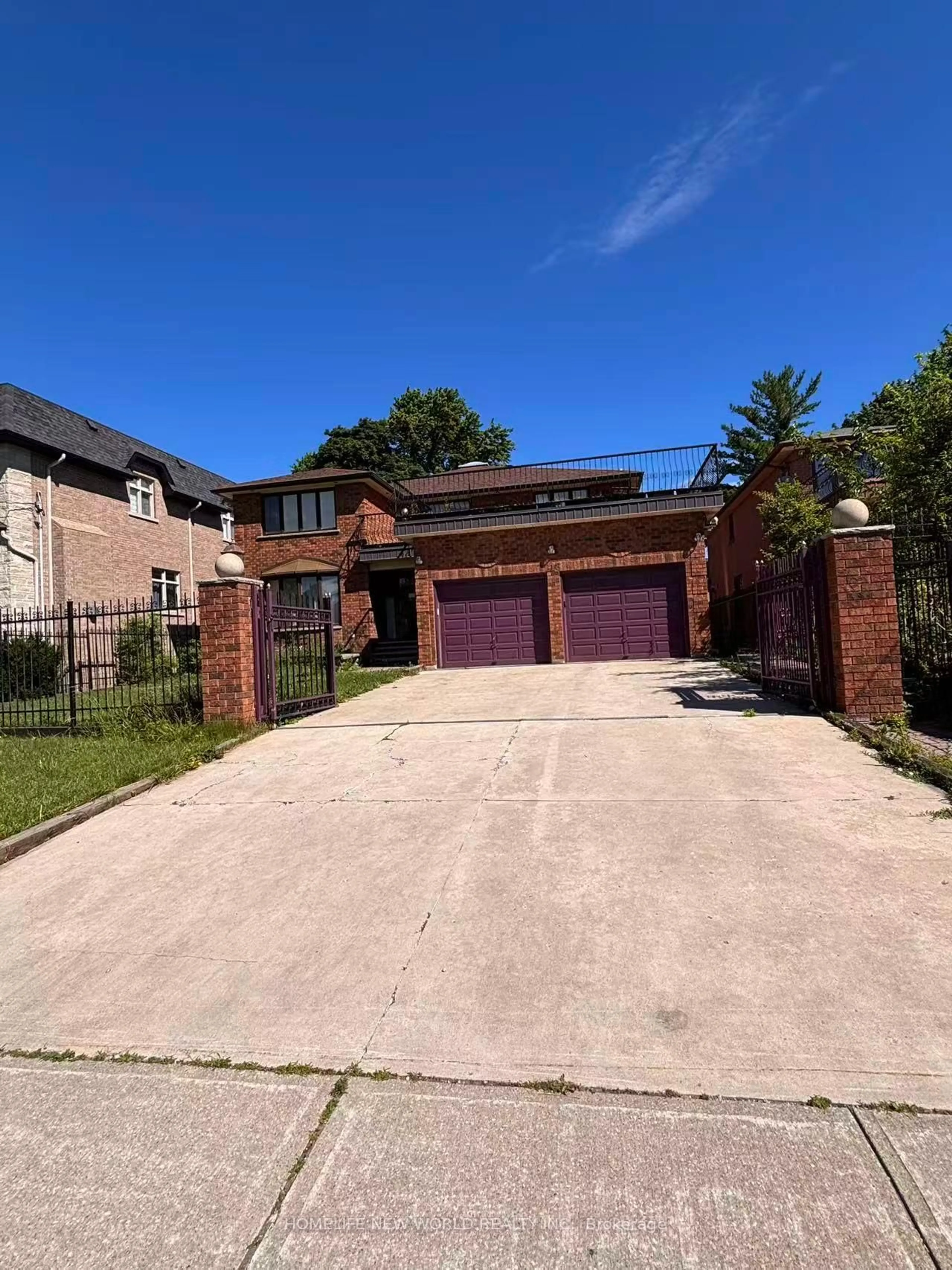 Home with brick exterior material, street for 218 Hollywood Ave, Toronto Ontario M2N 3K6