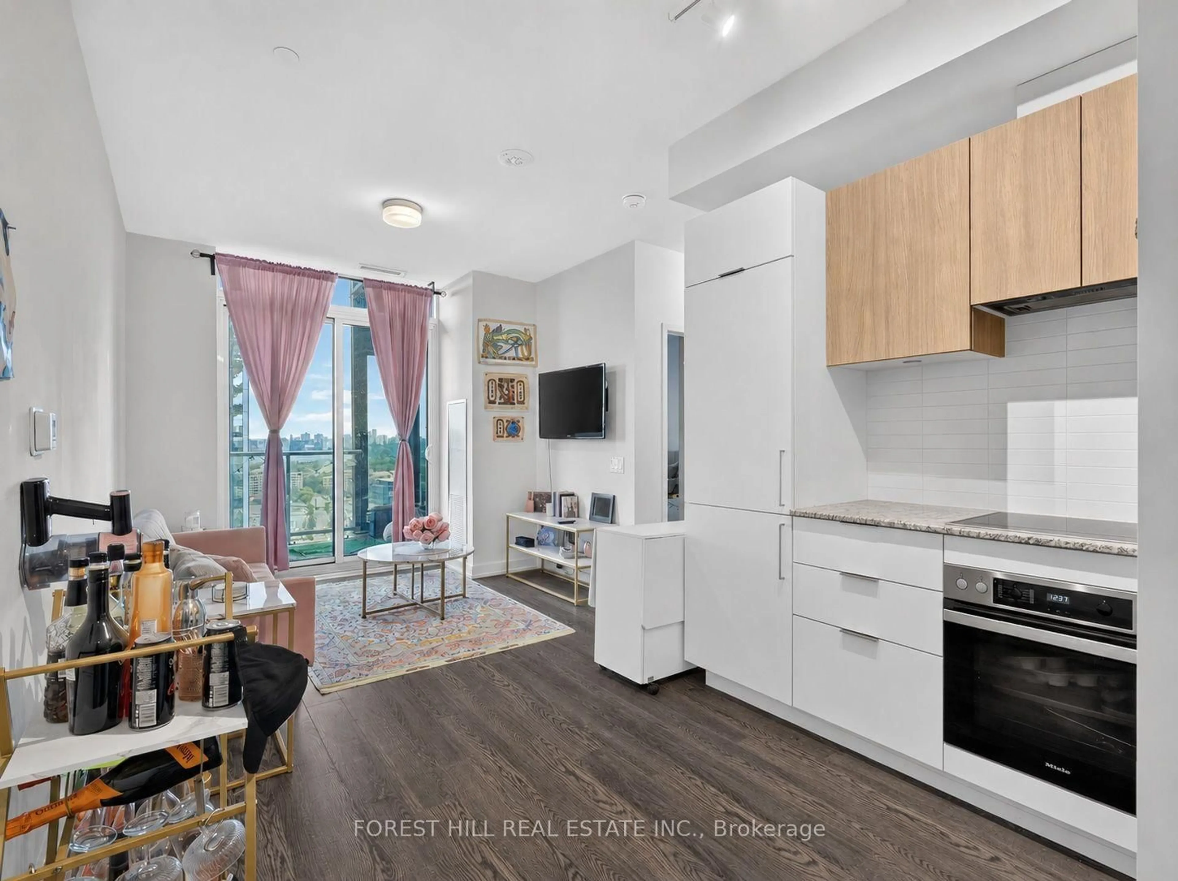 Open concept kitchen, unknown for 20 O'Neill Rd #1617, Toronto Ontario M3C 0R2