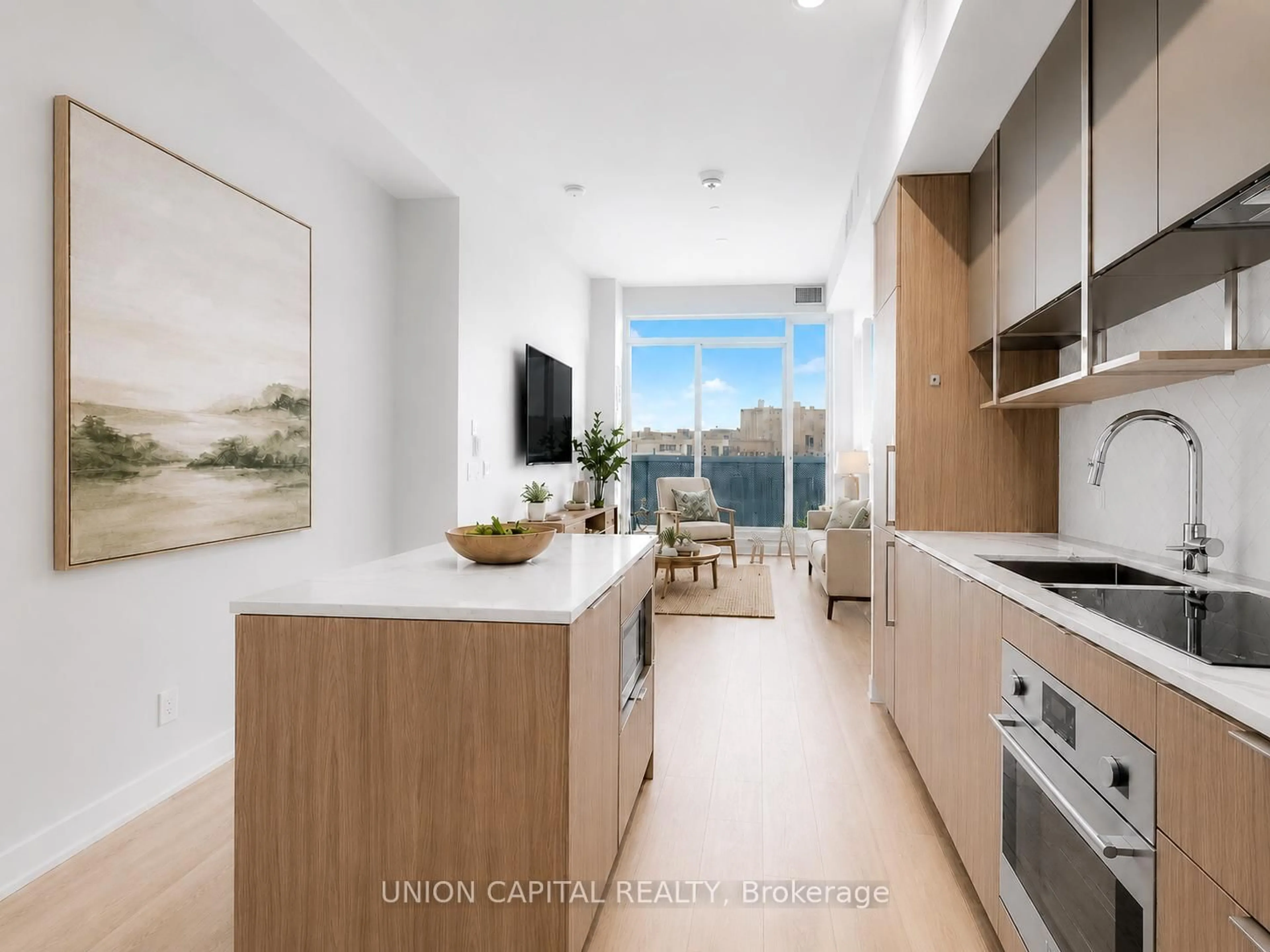 Open concept kitchen, unknown for 15 Holmes Ave #1603, Toronto Ontario M2N 0L4