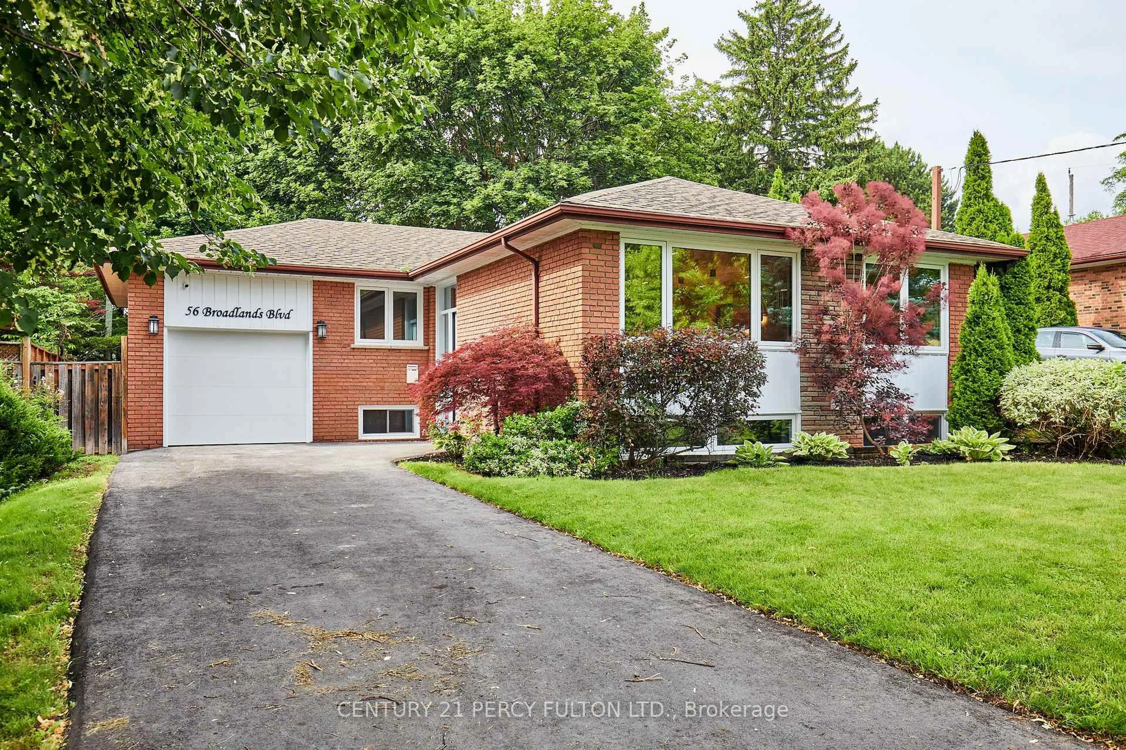 Home with brick exterior material, street for 56 Broadlands Blvd, Toronto Ontario M3A 1J3