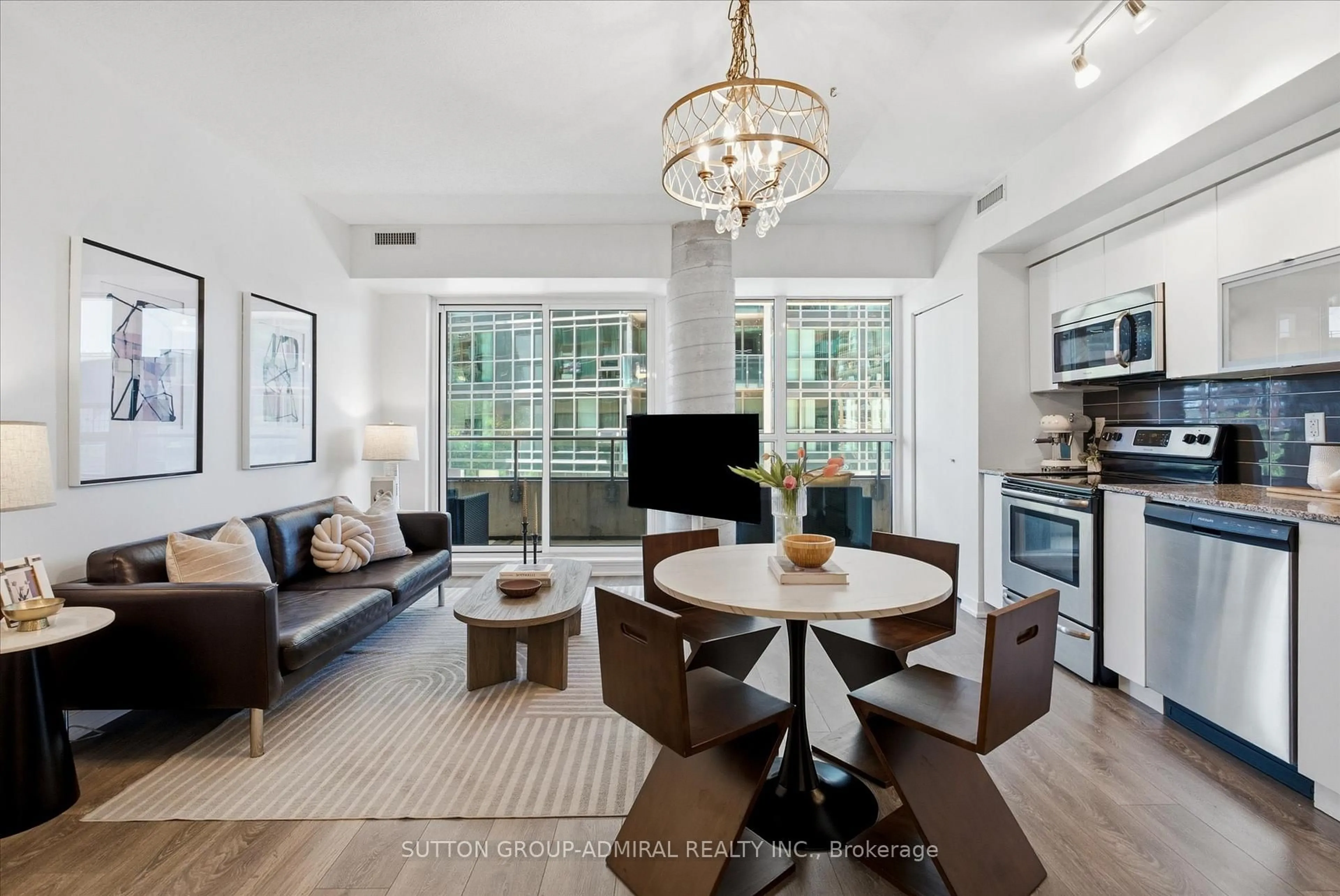Living room with furniture, unknown for 69 Lynn Williams St #311, Toronto Ontario M6K 3R7
