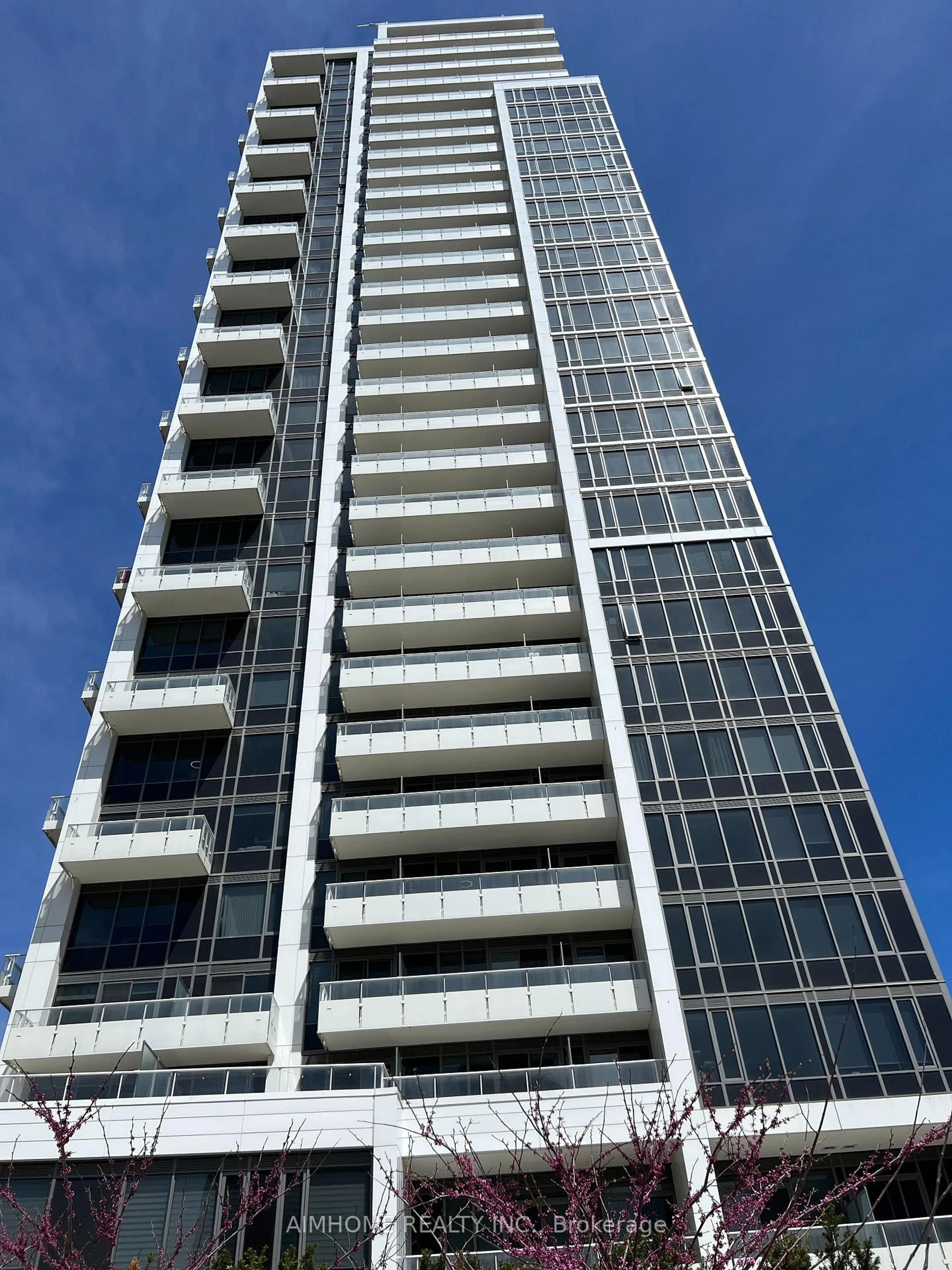 Balcony in the apartment, building for 75 Canterbury Pl #Ph605, Toronto Ontario M2N 5R5