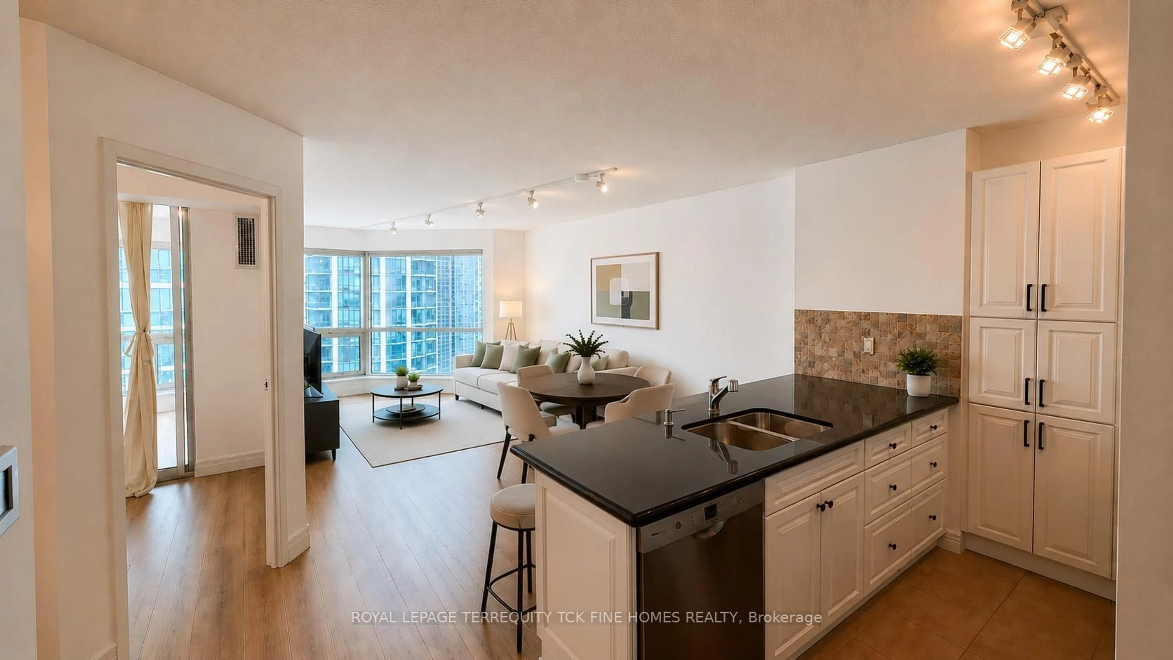 Open concept kitchen, unknown for 10 Yonge St #2604, Toronto Ontario M5E 1R4