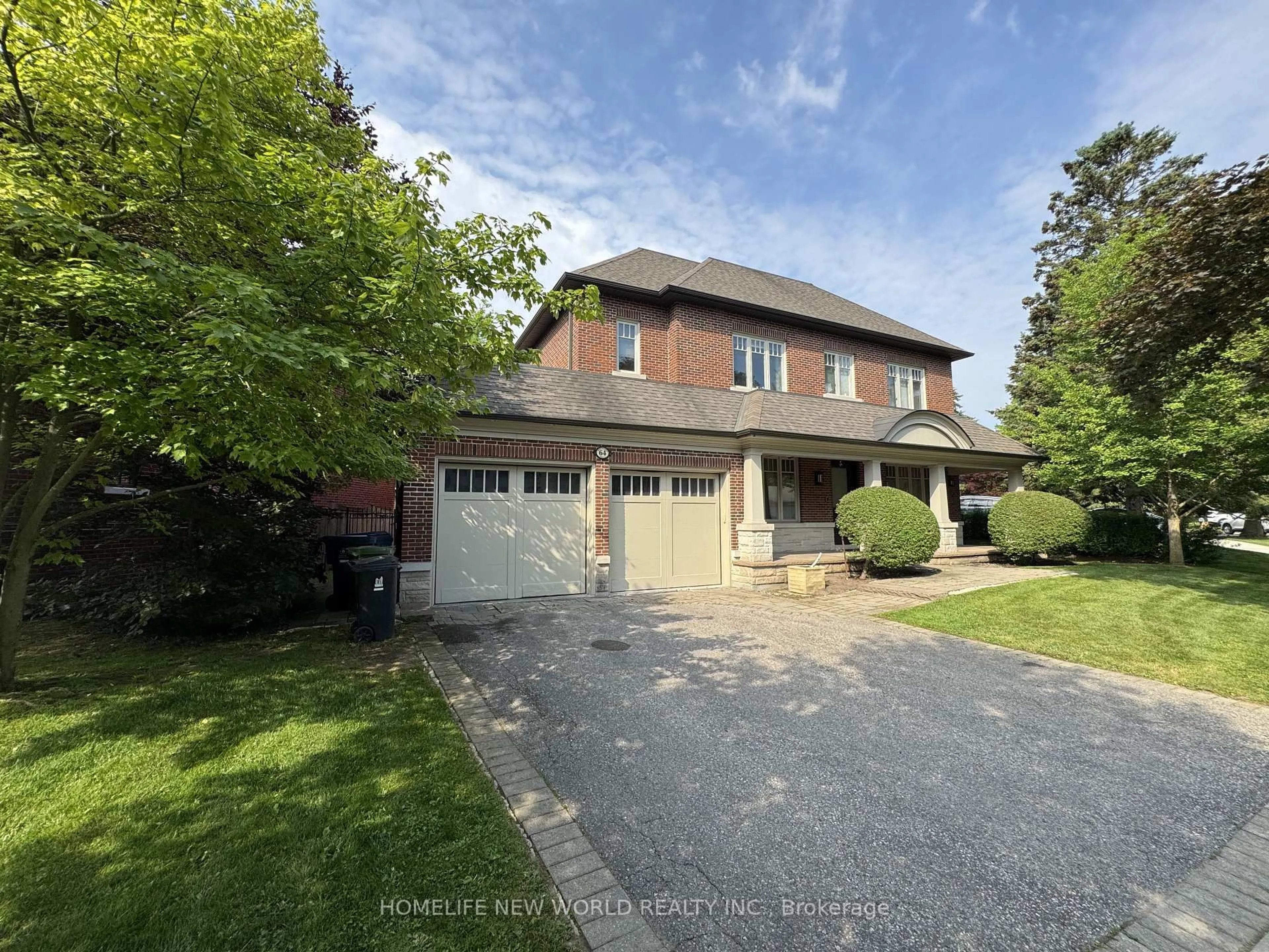 A pic from outside/outdoor area/front of a property/back of a property/a pic from drone, street for 64 Montressor Dr, Toronto Ontario M2P 1Z4