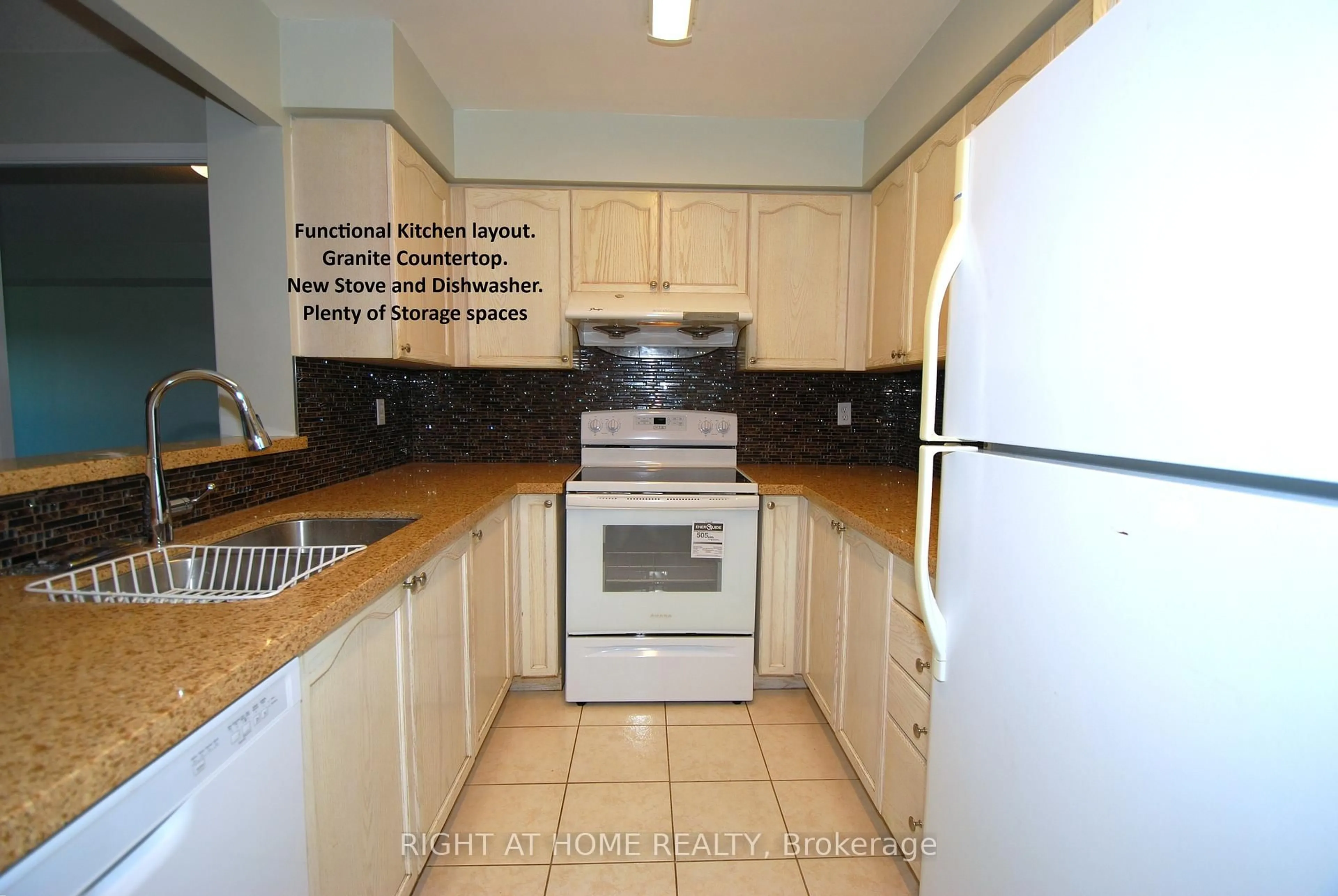 Standard kitchen, unknown for 39 Pemberton Ave #1009, Toronto Ontario M2M 4L6