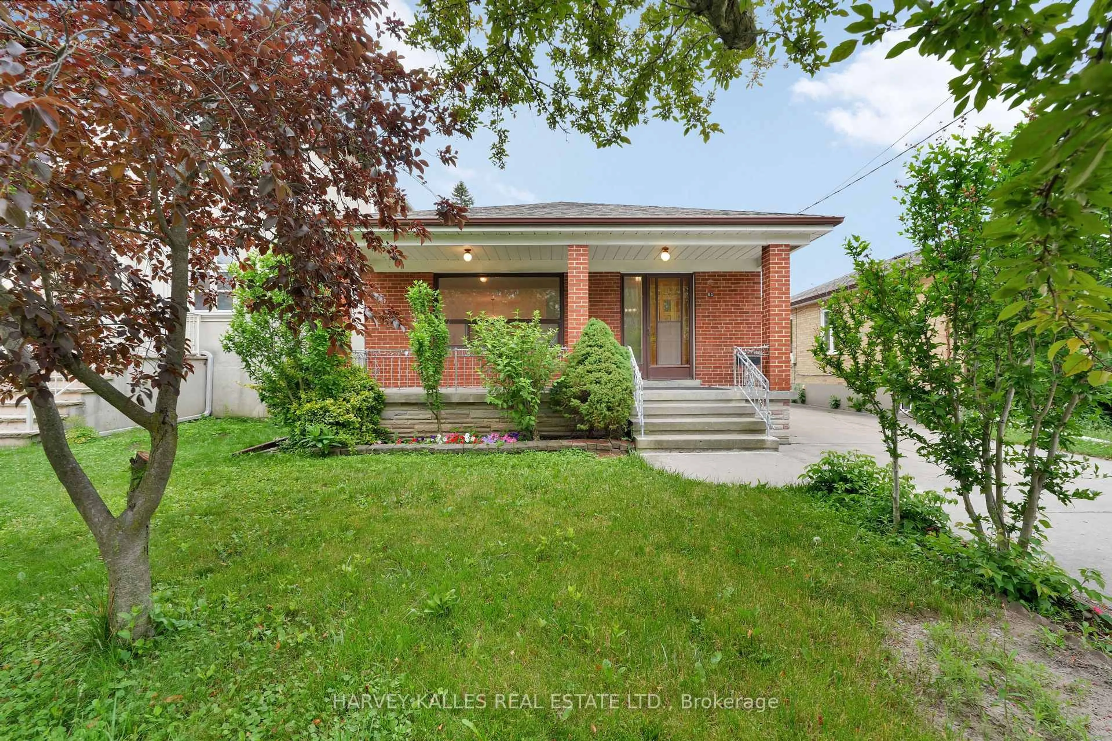 Home with brick exterior material, street for 61 Abitibi Ave, Toronto Ontario M2M 2V3
