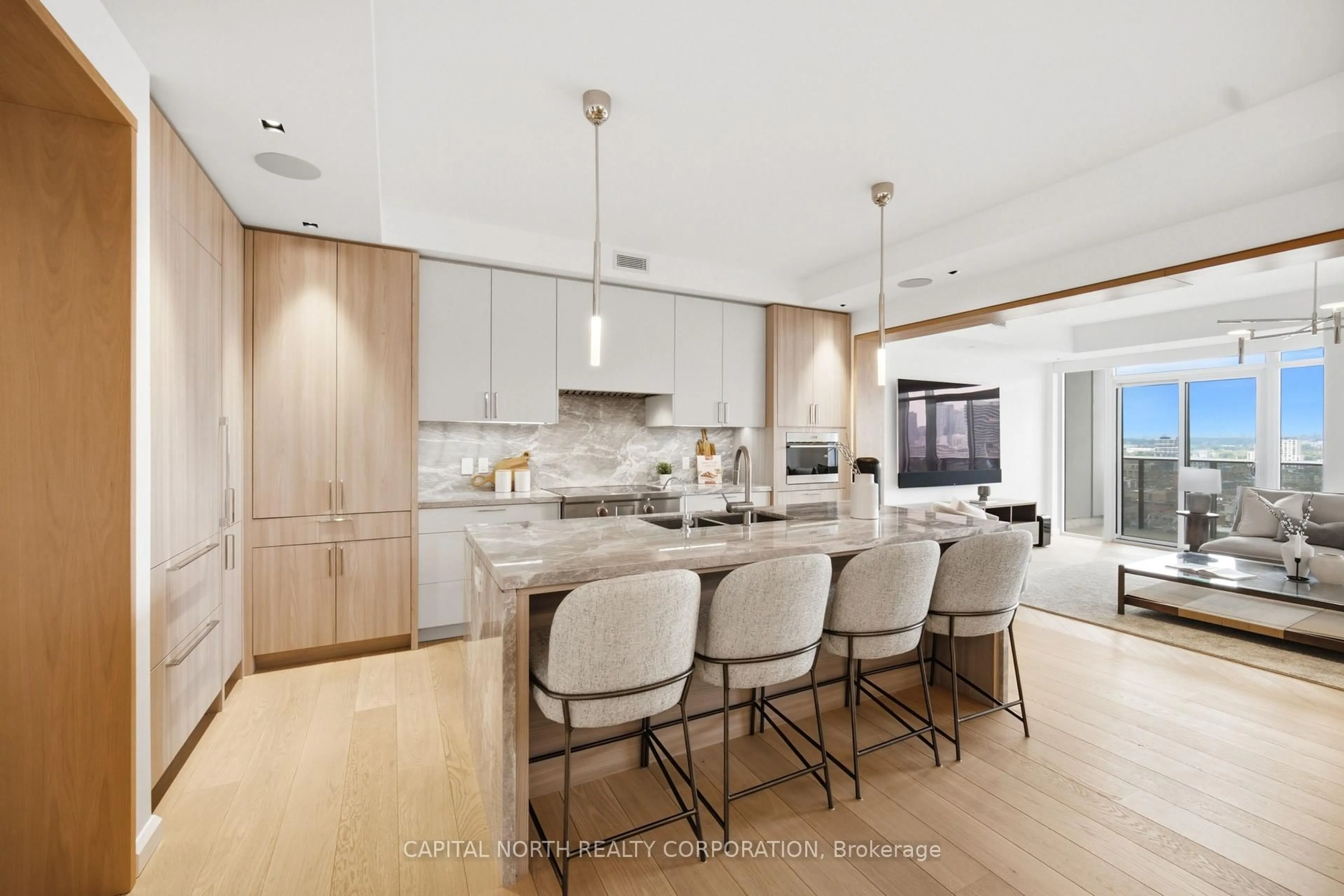 Open concept kitchen, unknown for 330 Richmond St #2505, Toronto Ontario M5V 0M4